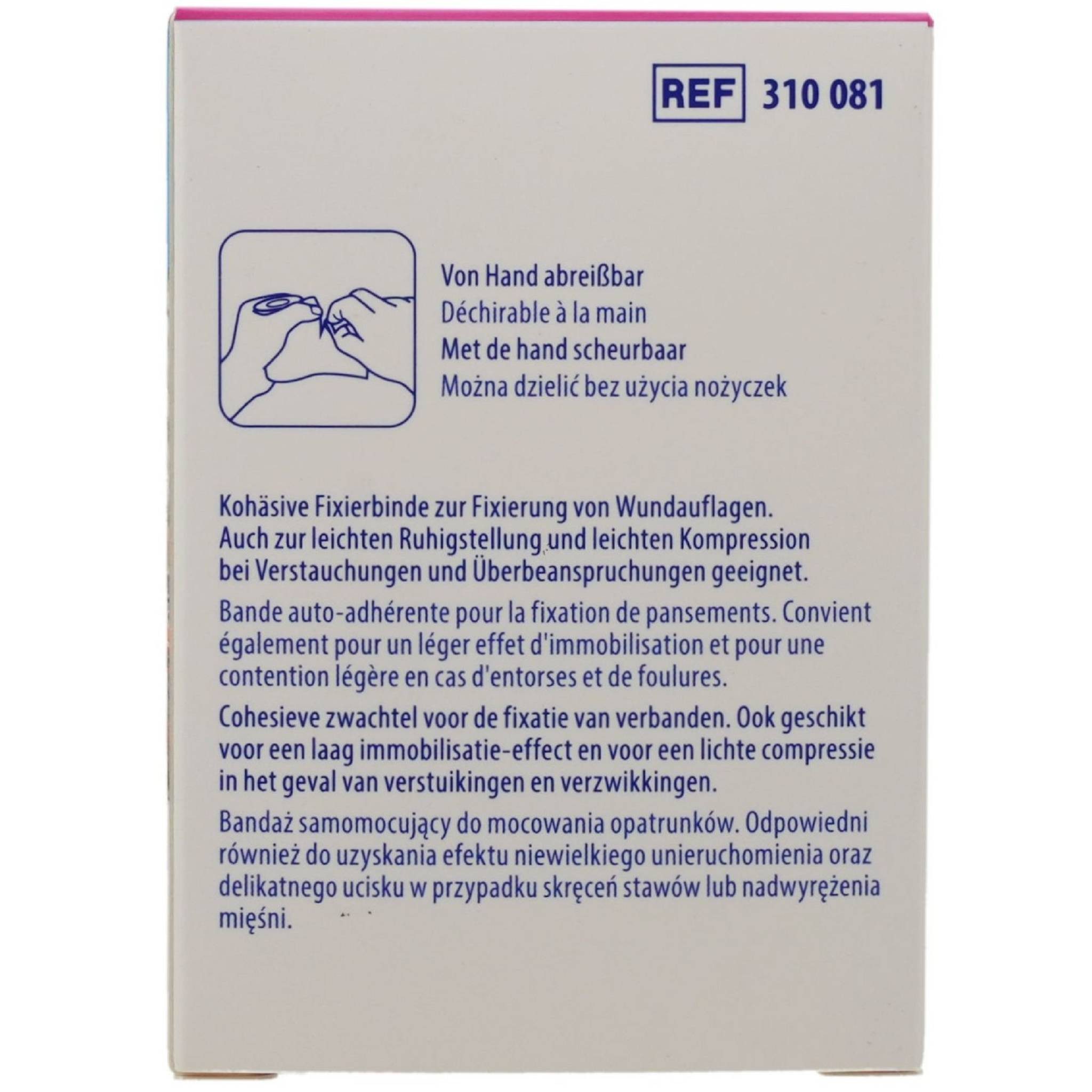 HARTMANN Wundpflaster PEHA-HAFT easy Fixierbinde 8 cmx4 m