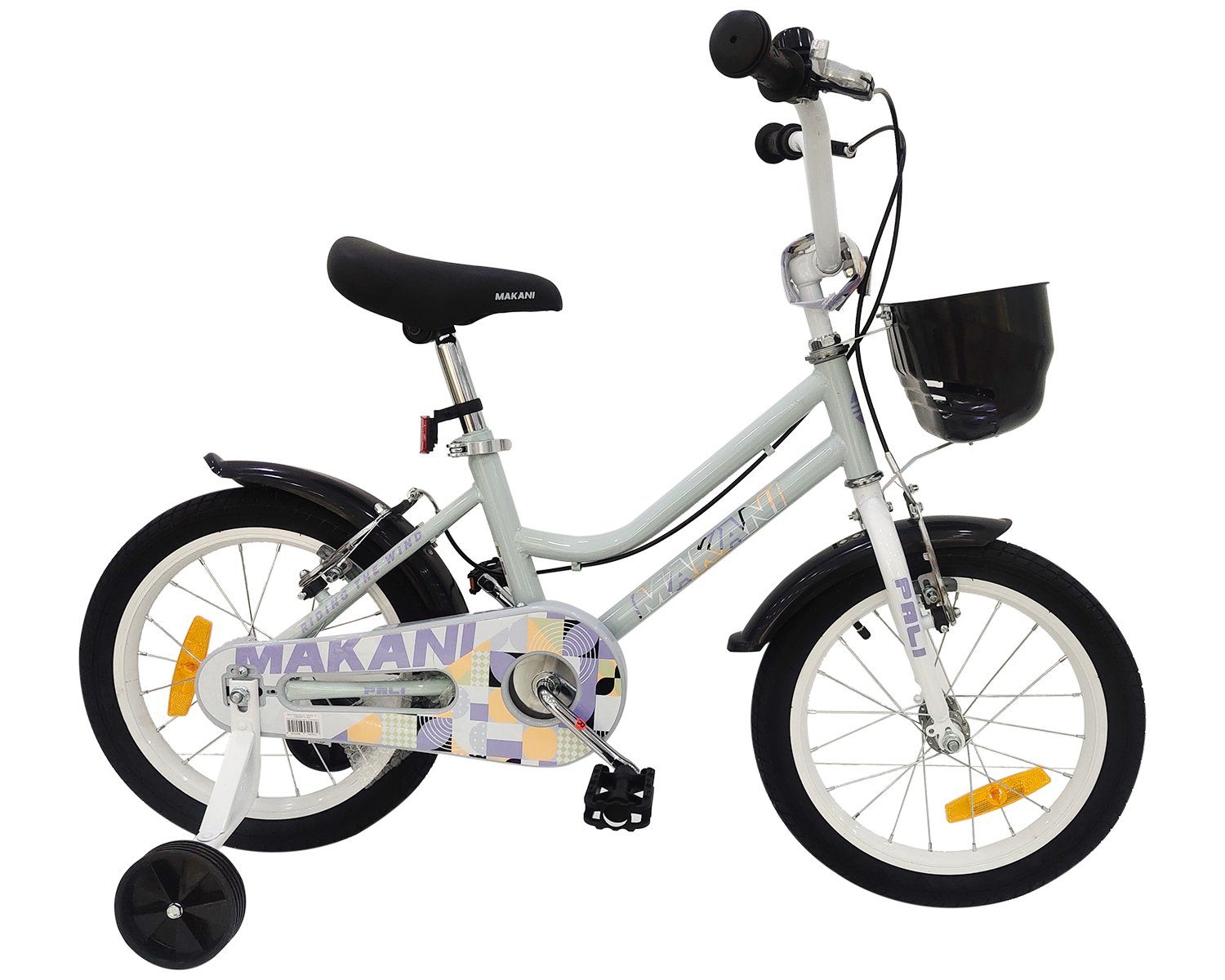 Makani Kinderfahrrad Kinderfahrrad Pali 14 Zoll, 1 Gang 1 Gang, keine blau