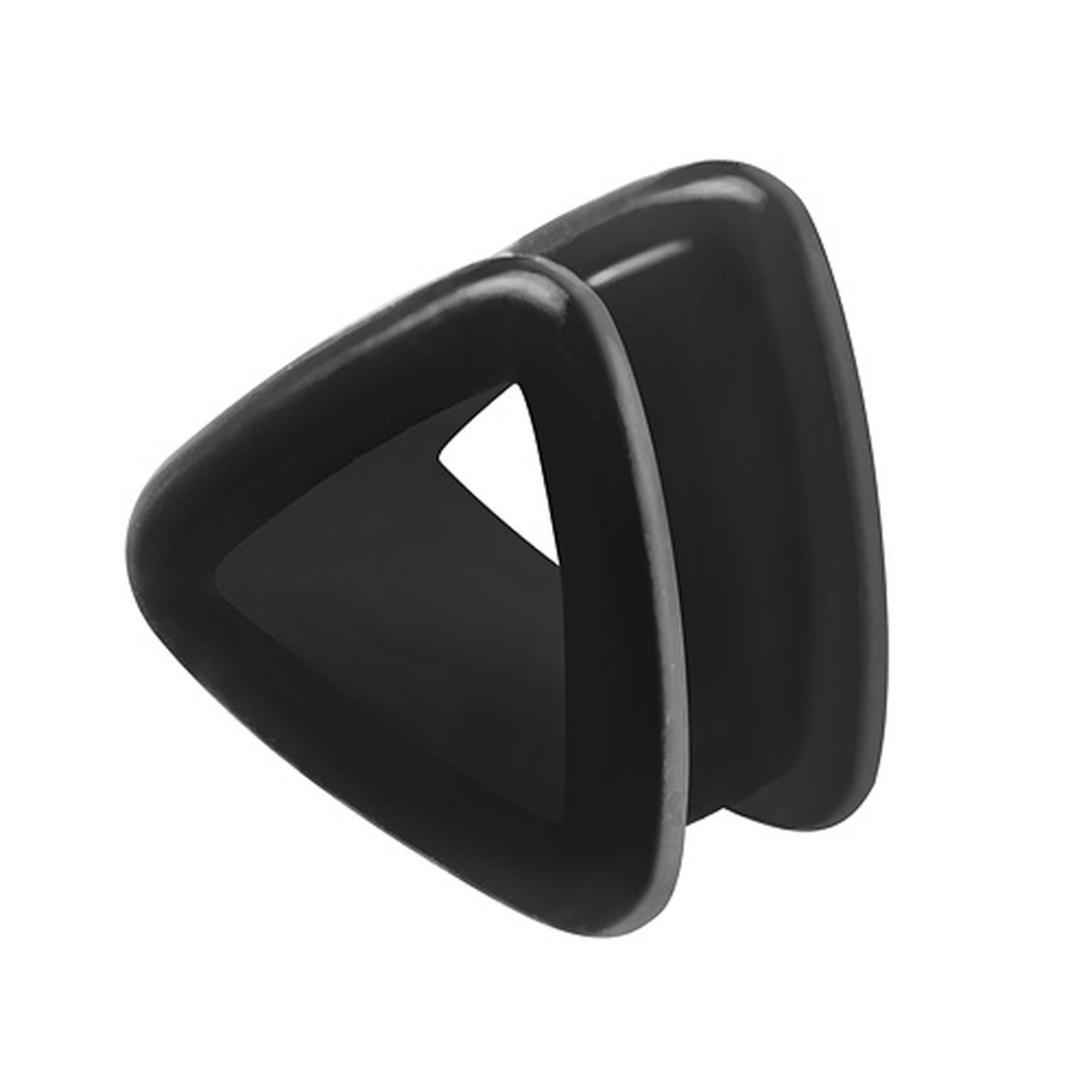 Taffstyle Plug Silikon Ohr Tunnel Piercing Flexibel Dreieck Flexibel weich, Ohrtunnel Dreieck Plug bunt flexibel in vielen Farben und Größen