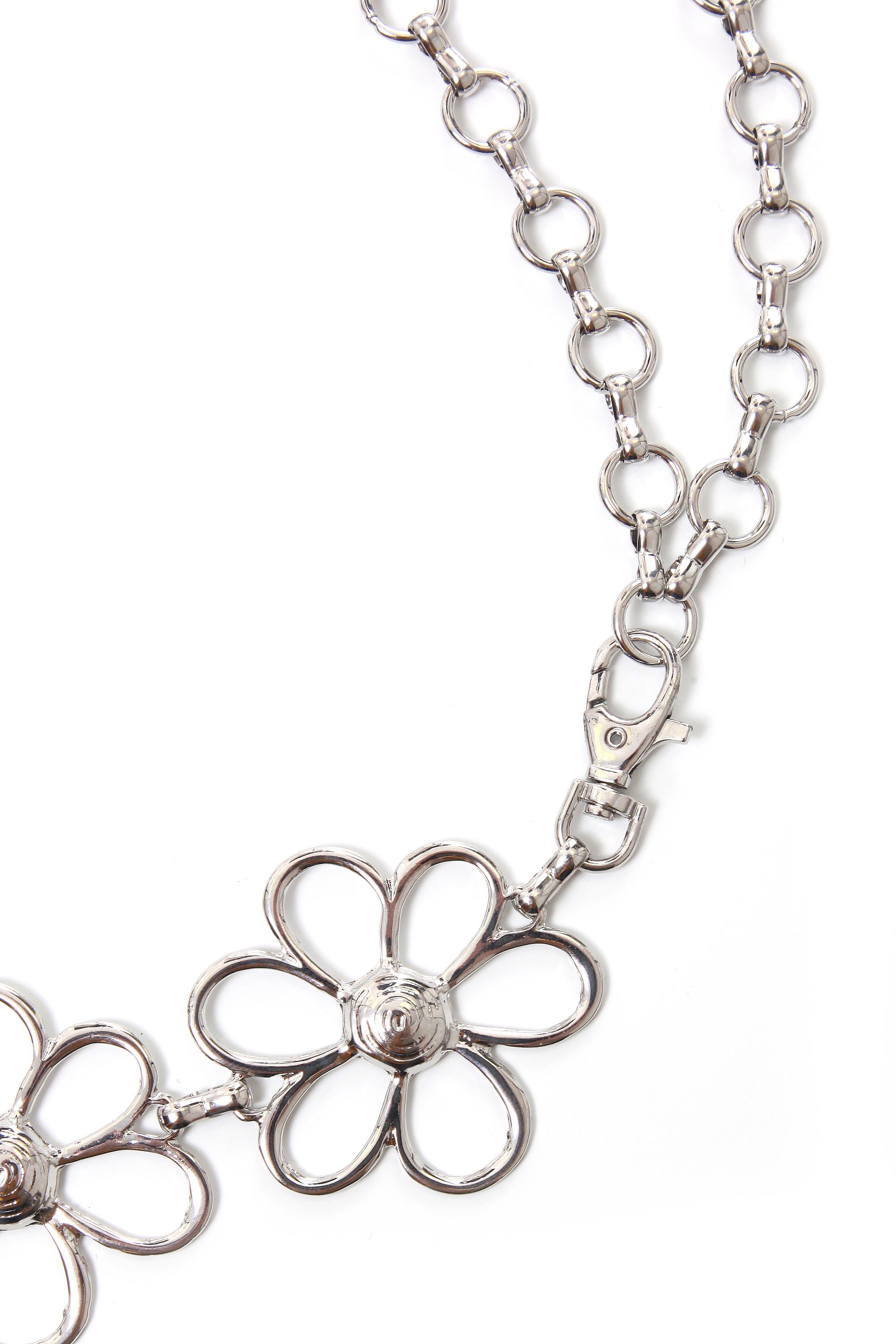 COLLEZIONE ALESSANDRO Kettengürtel Flower mit großen Blüten