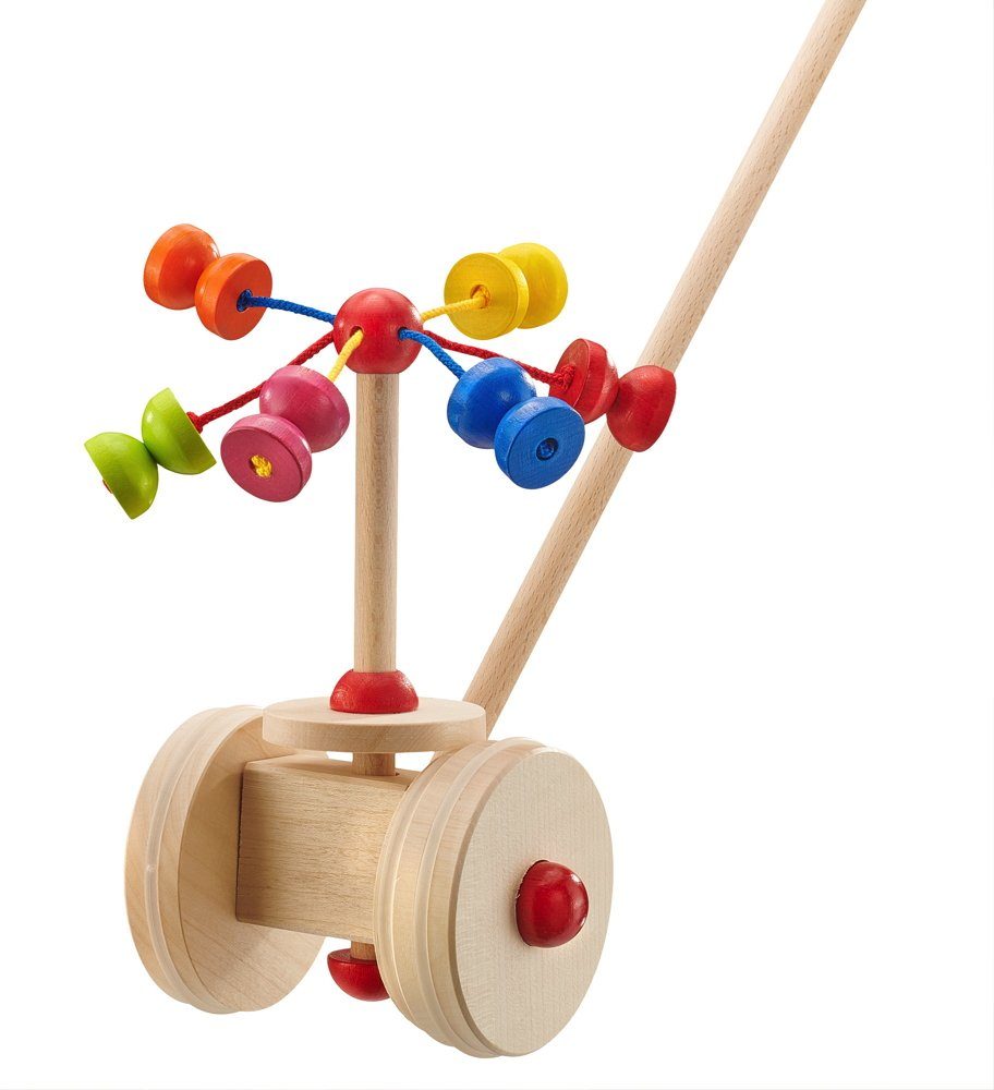 Selecta Schiebestab Kleinkindwelt Holz Schiebespielzeug Karussell günstig online kaufen