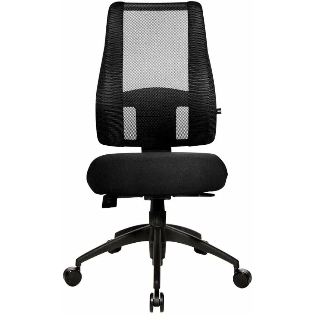 Bürostuhl Bürostuhl Lady Sitness® Deluxe, LT20B0 W500 schwarz Stoff