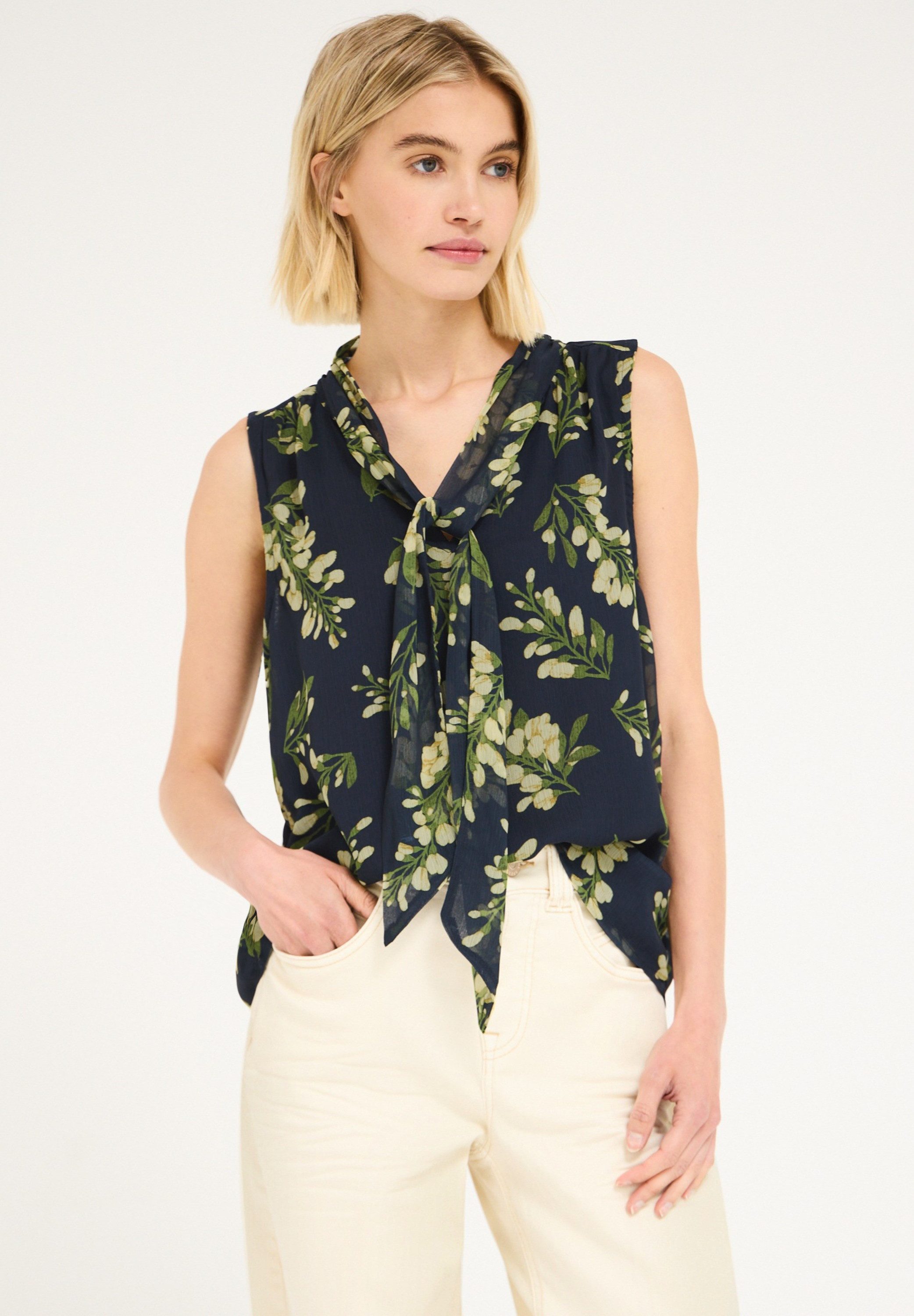 STREET ONE STUDIO Blusentop mit allover Print