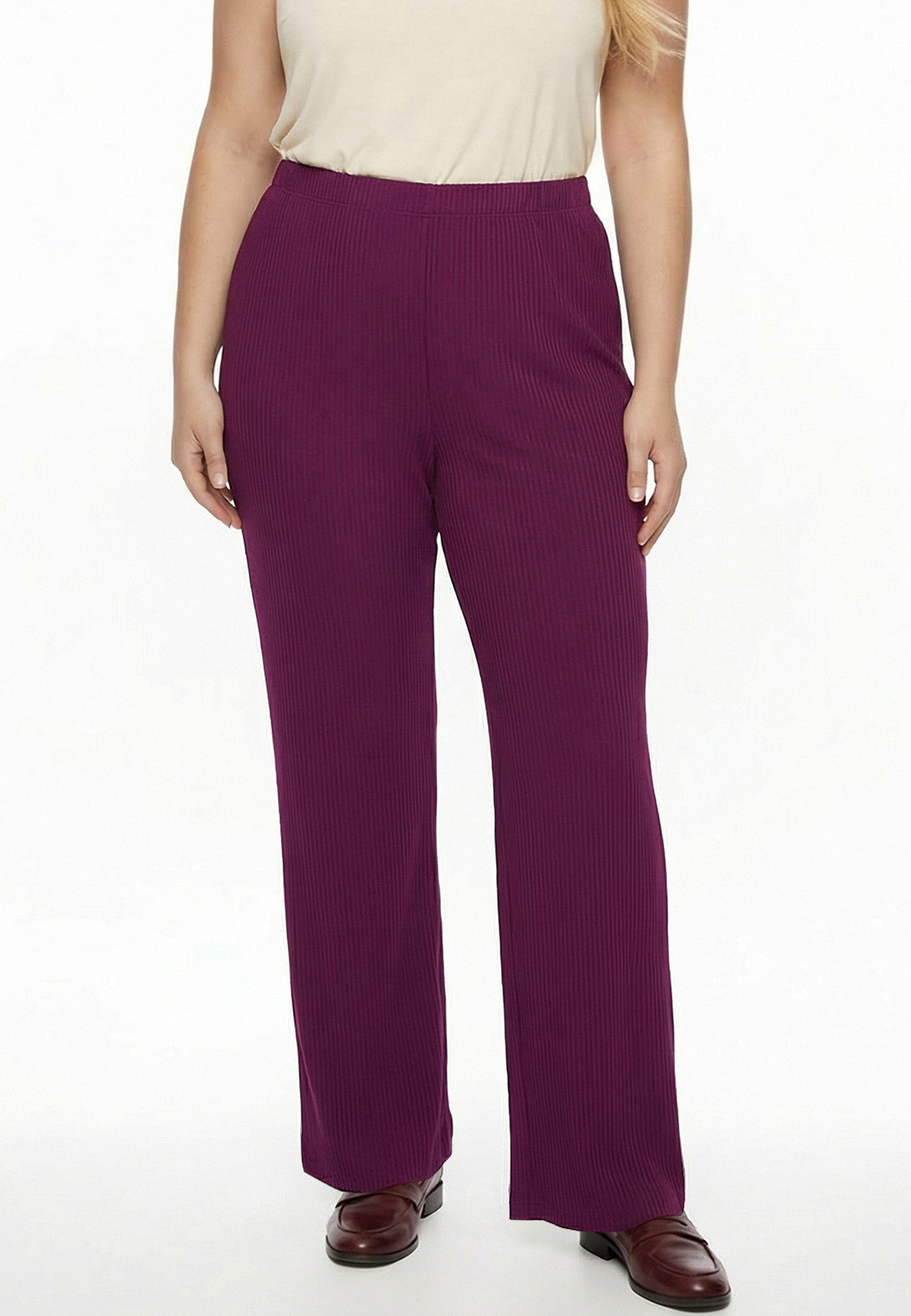 YOEK Bootcuthose Damen Hose Flare Fit
