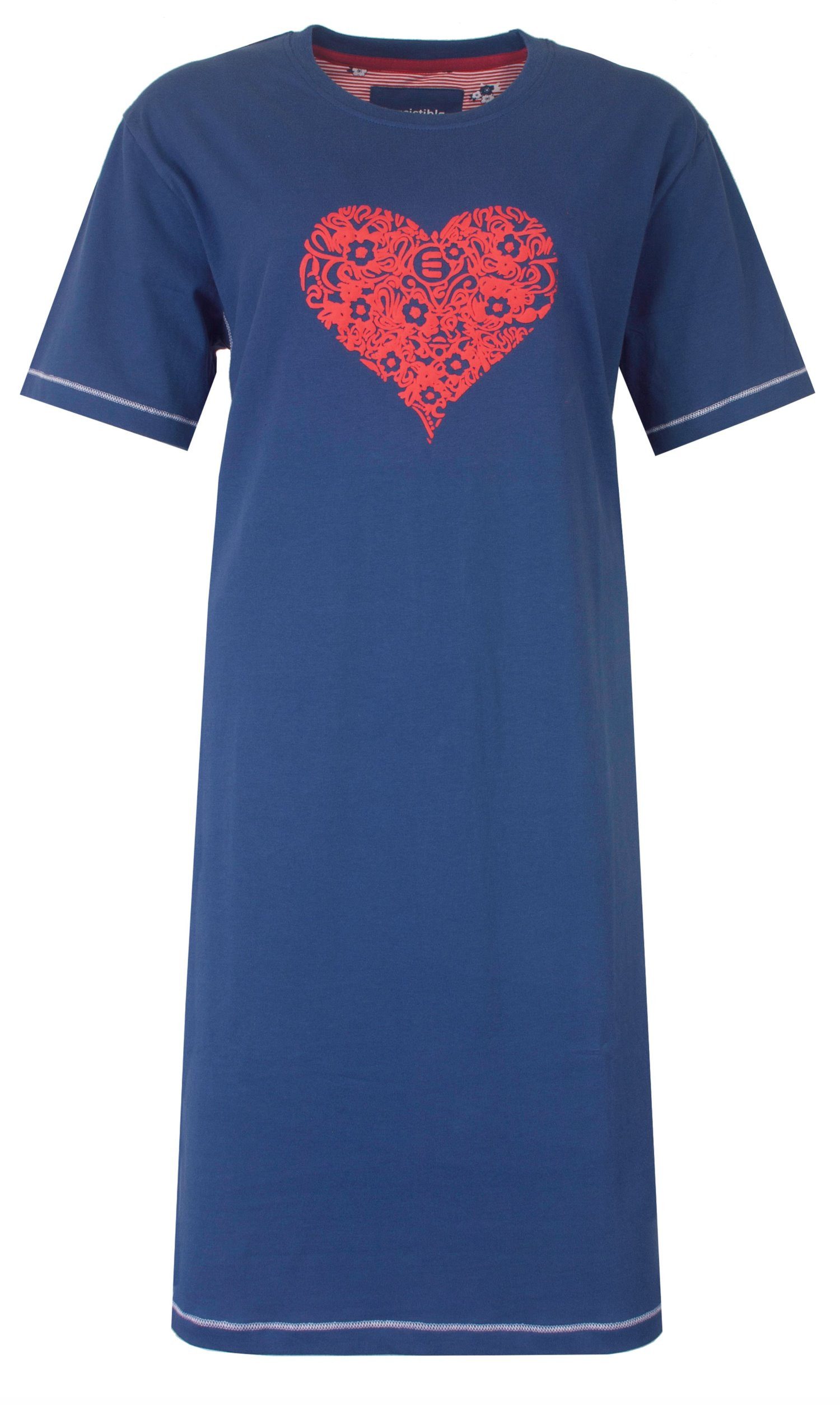 Irresistible Nachthemd Damen Schlafshirt mit kurzem günstig online kaufen