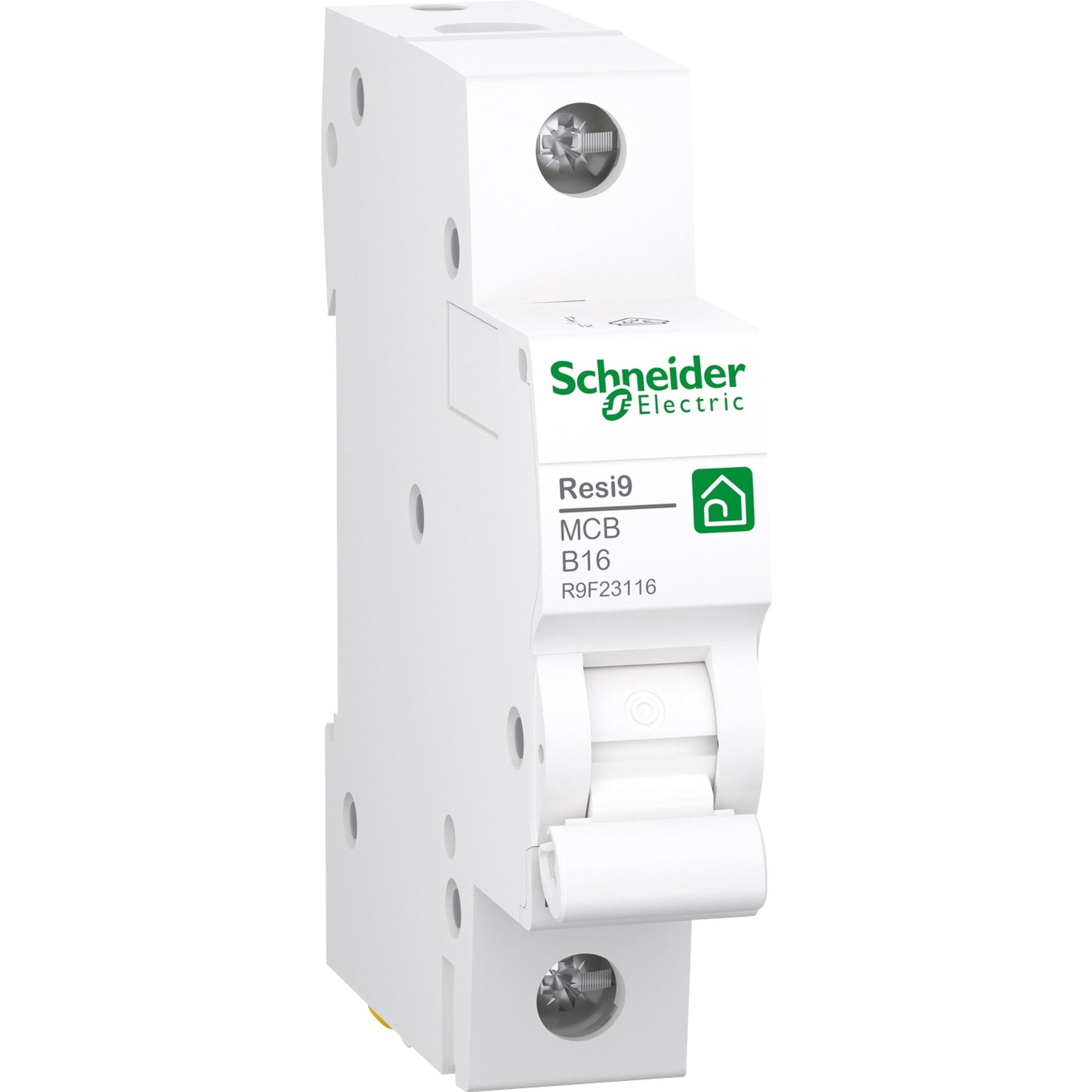 Schneider Electric Schalter SCHNEIDER ELECTRIC Leitungsschutzschalter Resi9, 1P, 16 A, 1-polig