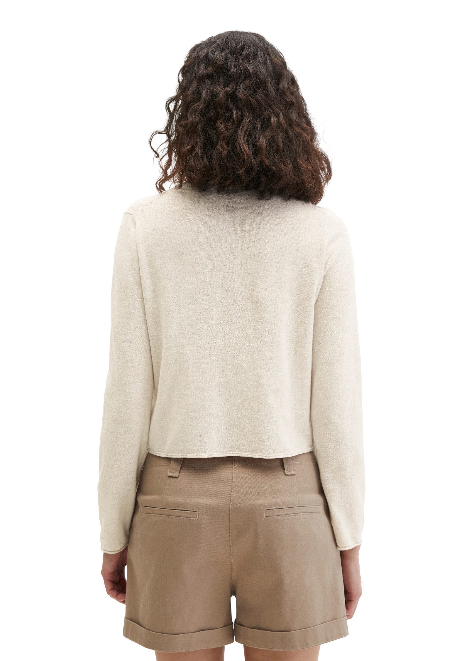 Marc O'Polo Cardigan aus Organic Cotton-Leinen-Mix