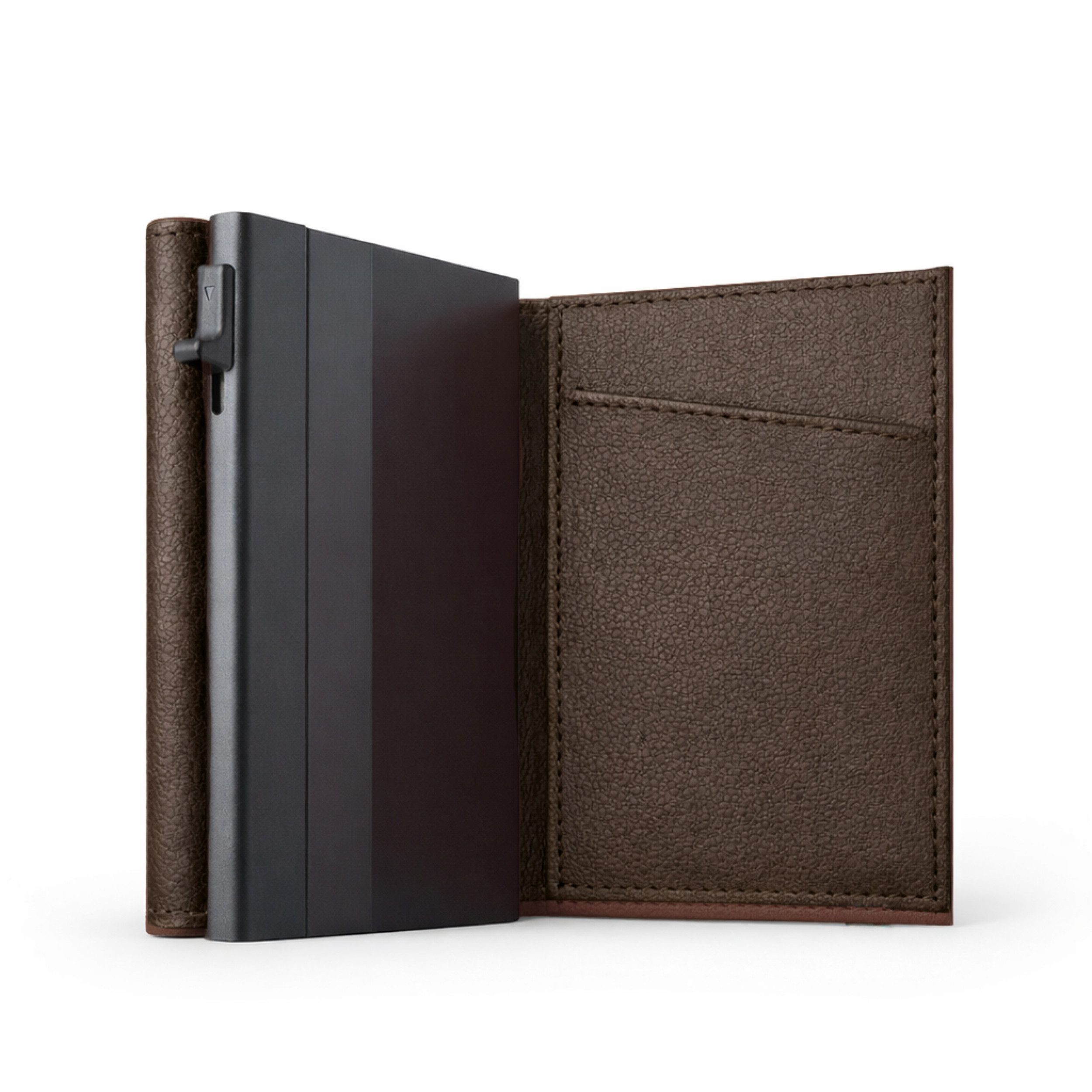 S&T Design Brieftasche S&T Design RFID Blocker Cardholder Slim Wallet Herren veganem Leder (S&T Design portemonnaie, 1-tlg., Mit Geschenk verpackung), 11 Kartenfächer Münzfach Bargeld mit Reisverschluss Magnetisch Klein