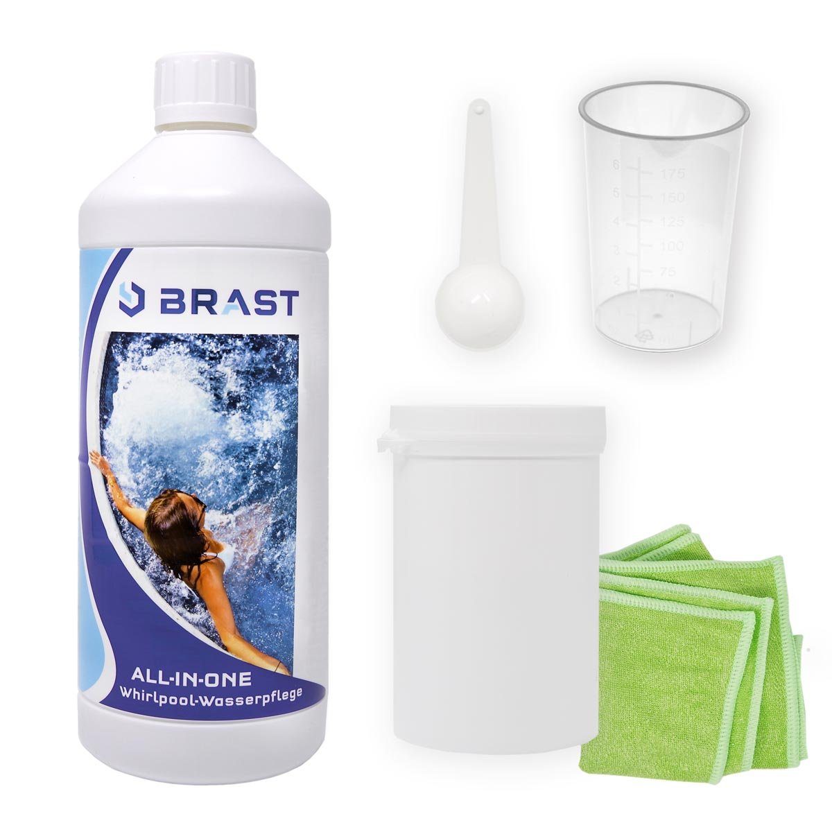 BRAST Whirlpool Wasserpflege Set Pool All-in-One Chlor Filter Wasser Made i günstig online kaufen