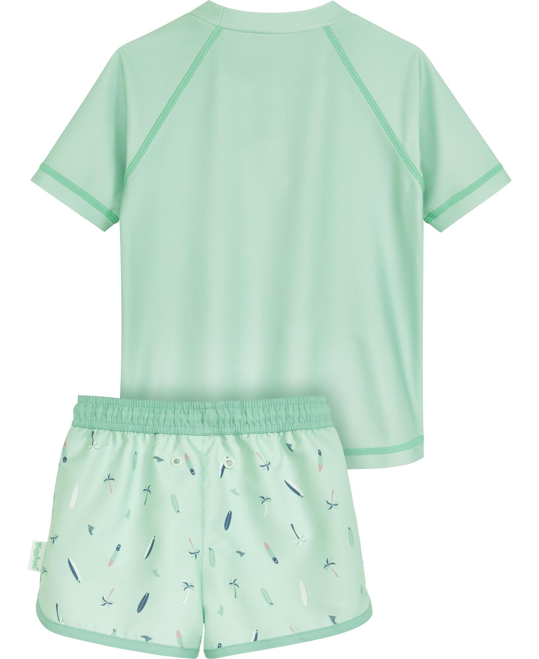 Playshoes Badeanzug UV-Schutz Bade-Set Surfbrett Palme
