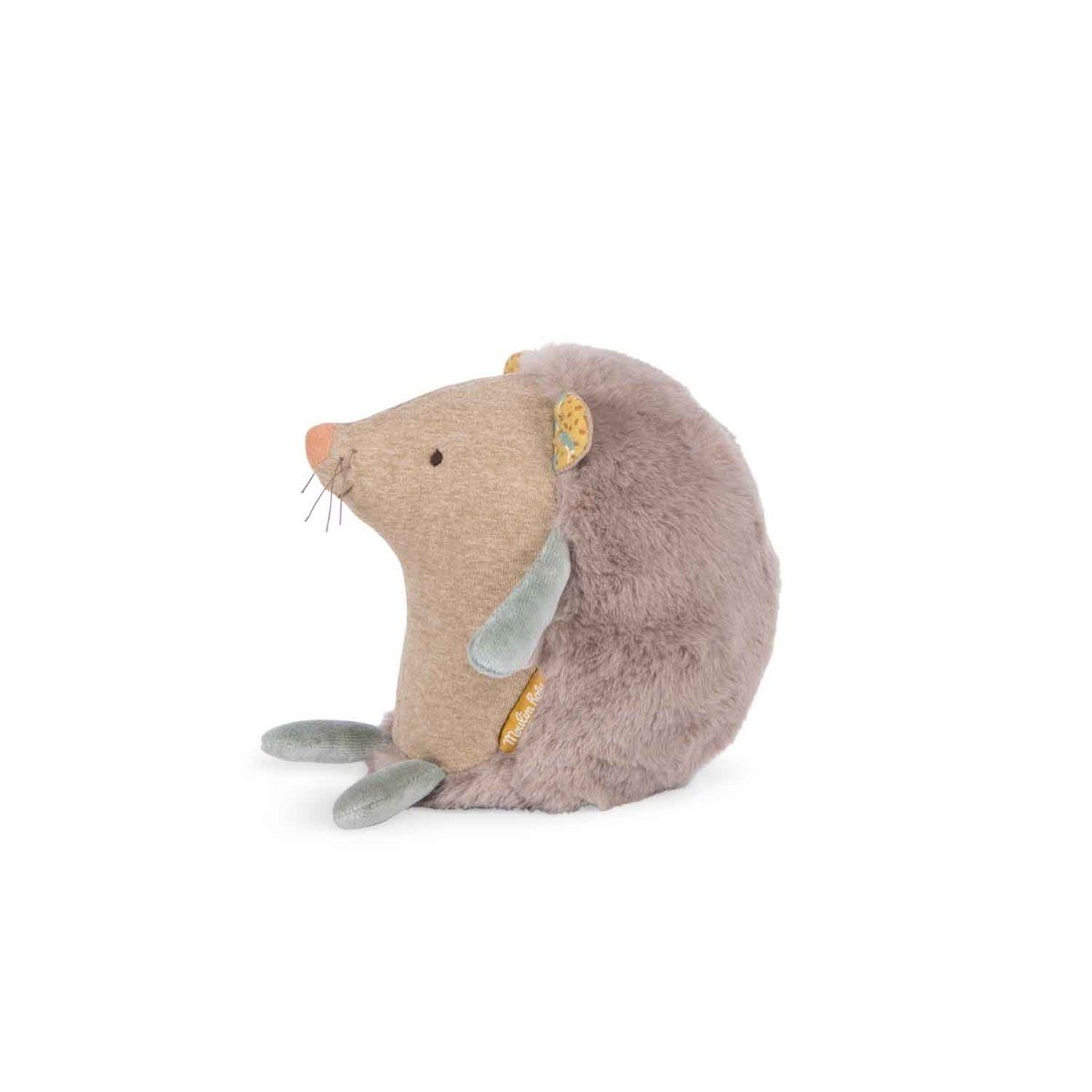 Moulin Roty Spieluhr Trois Lapins Spieluhr Igel 19 cm Plüschtier Kuscheltier
