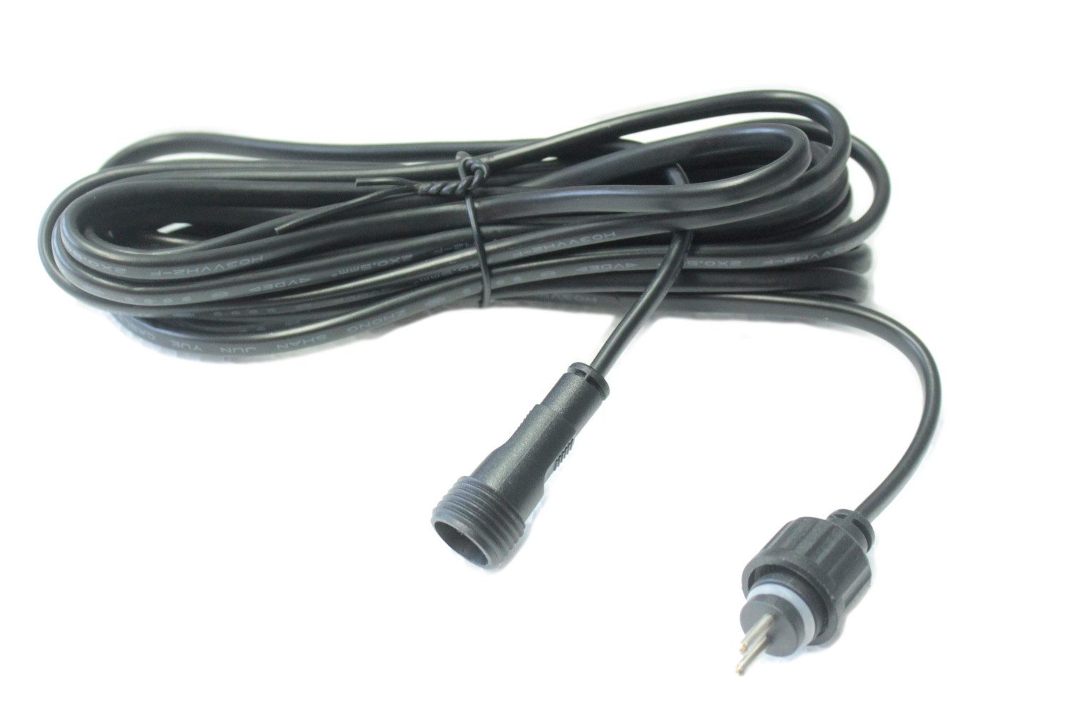 Arnusa Springbrunnen Verlängerungskabel 2 PIN IP44 12-24V Systeme Verlängerungskabel, 2-PIN, 2-Pin Buchse (3 cm)