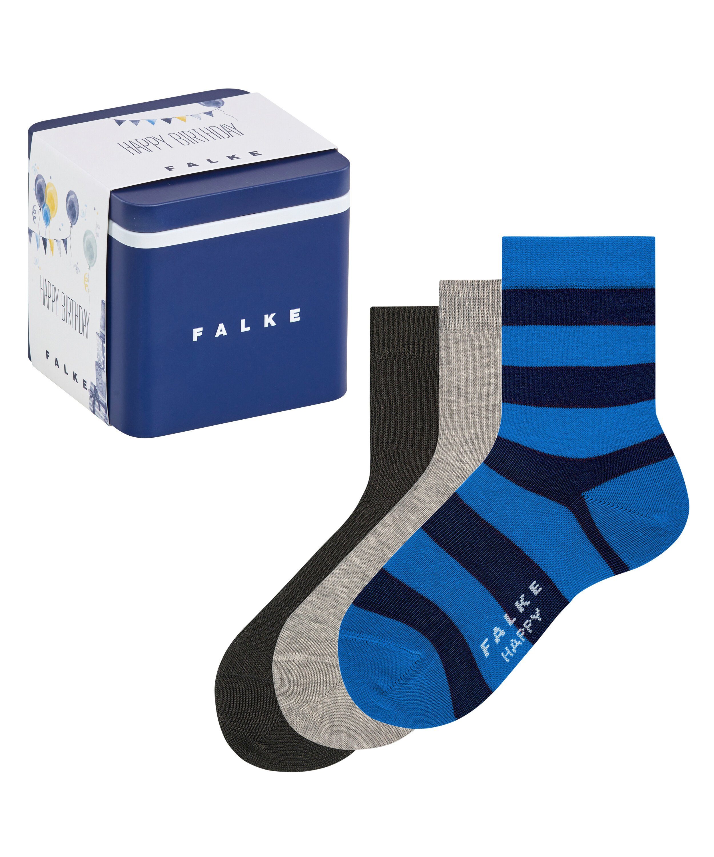 FALKE Socken Happy Giftbox 3-Pack (3-Paar) sortiment (0020)