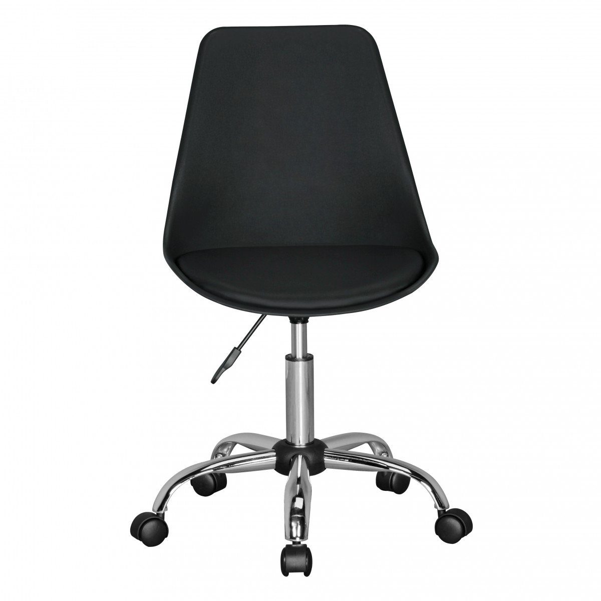 SPM1.334 (Schreibtischstuhl Modern), f. Drehsessel Amstyle Schreibtisch, Kunstleder Drehstuhl Höhenverstellbar Schwarz Stuhl