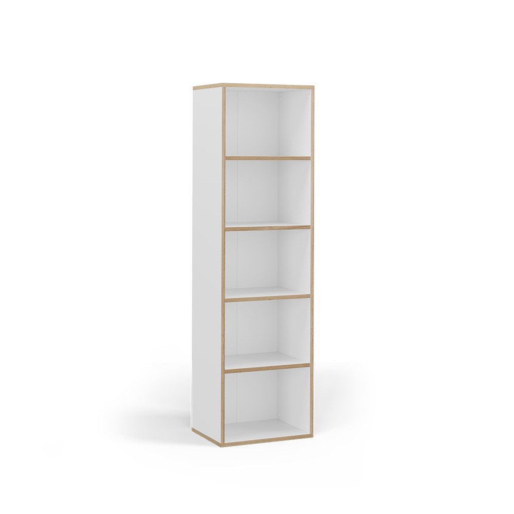 Vicco Bücherregal Tetrix, Weiß/Nordik, 40 x günstig online kaufen