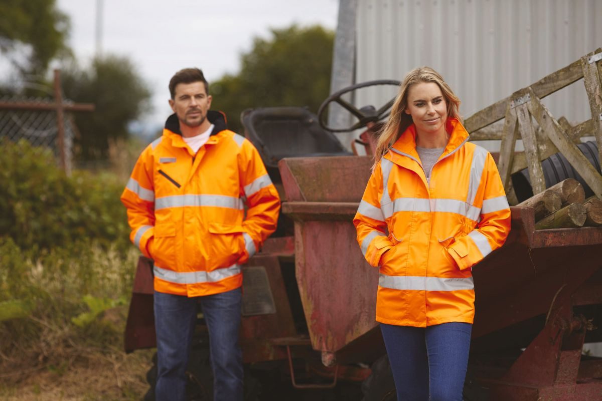 YOKO Arbeitsjacke Arbeitsjacke Hi-Vis Fontaine Storm jacket