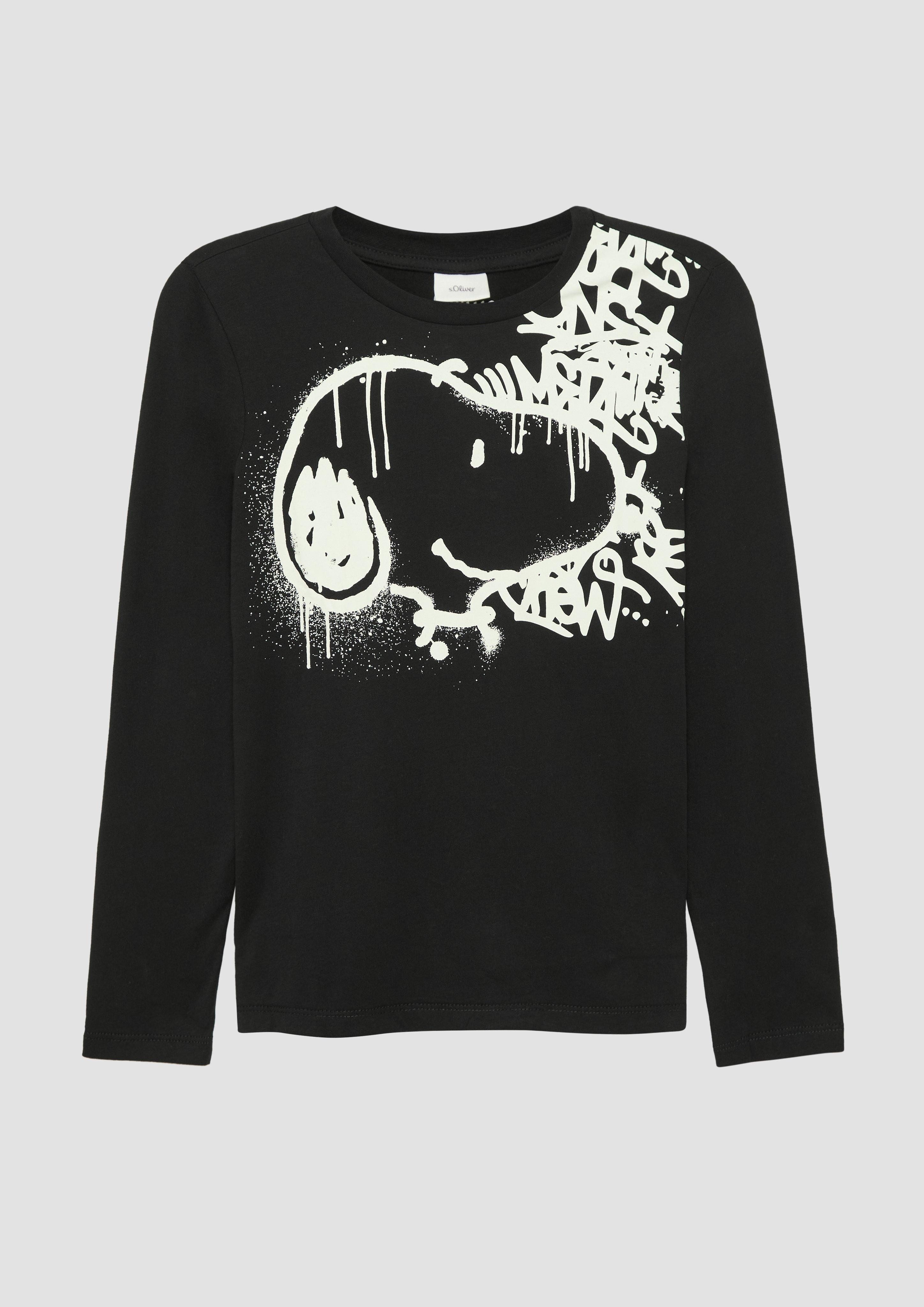 Langarmshirt Langarmshirt mit Snoopy®-Print