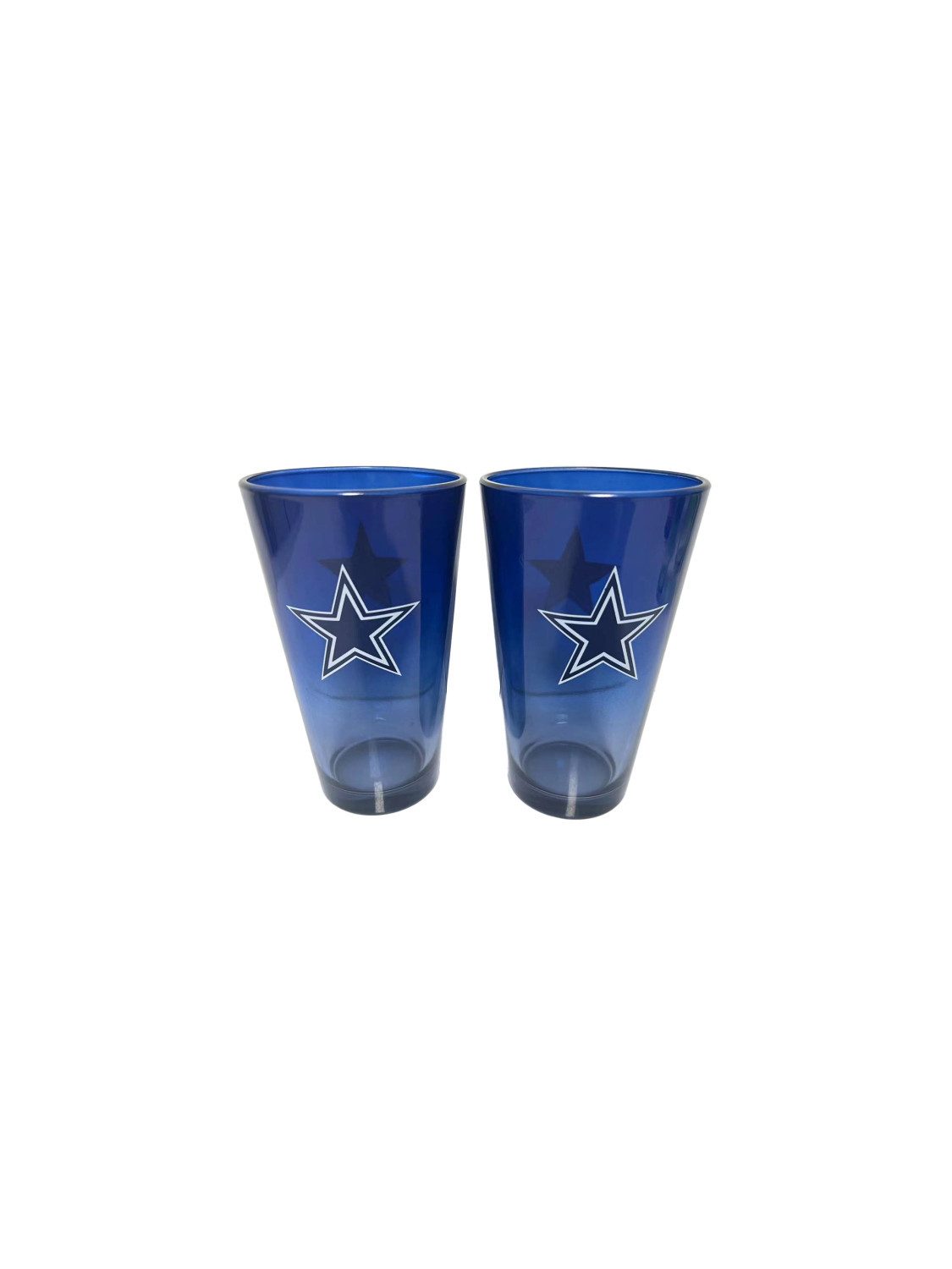 Dallas Cowboys Glas Dallas Cowboys Pint Glass 2er-Set, Glas