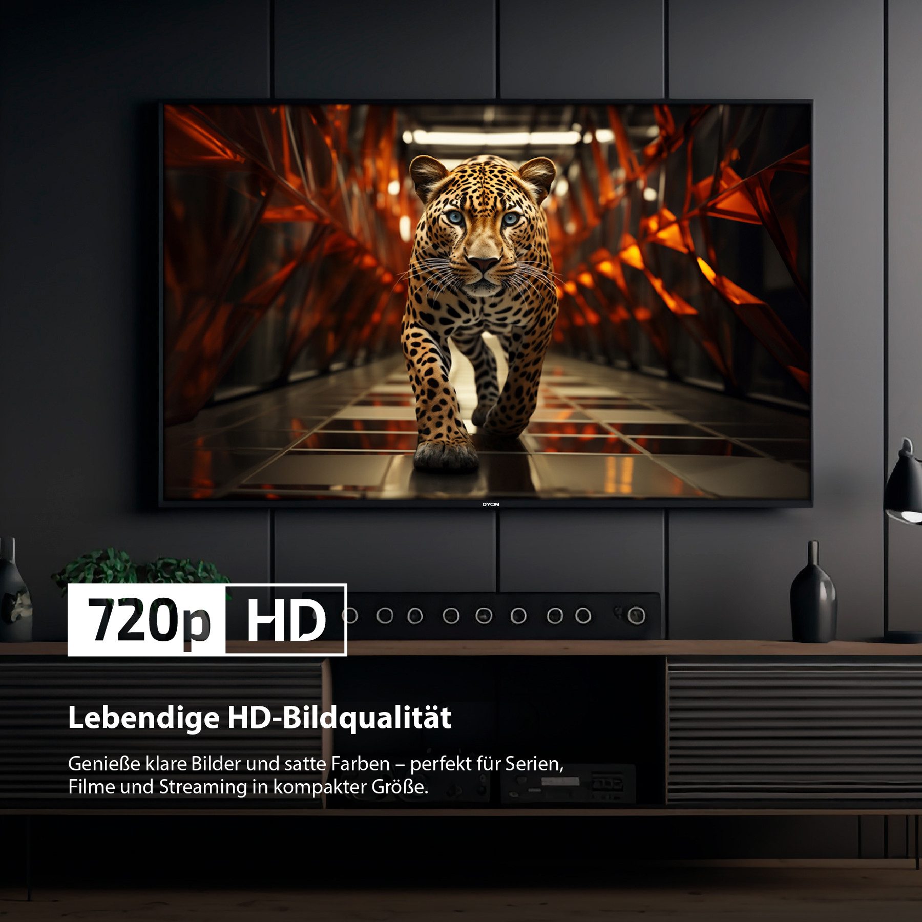 Dyon Ultimax 24H-TI-W LED-Fernseher (60 ...