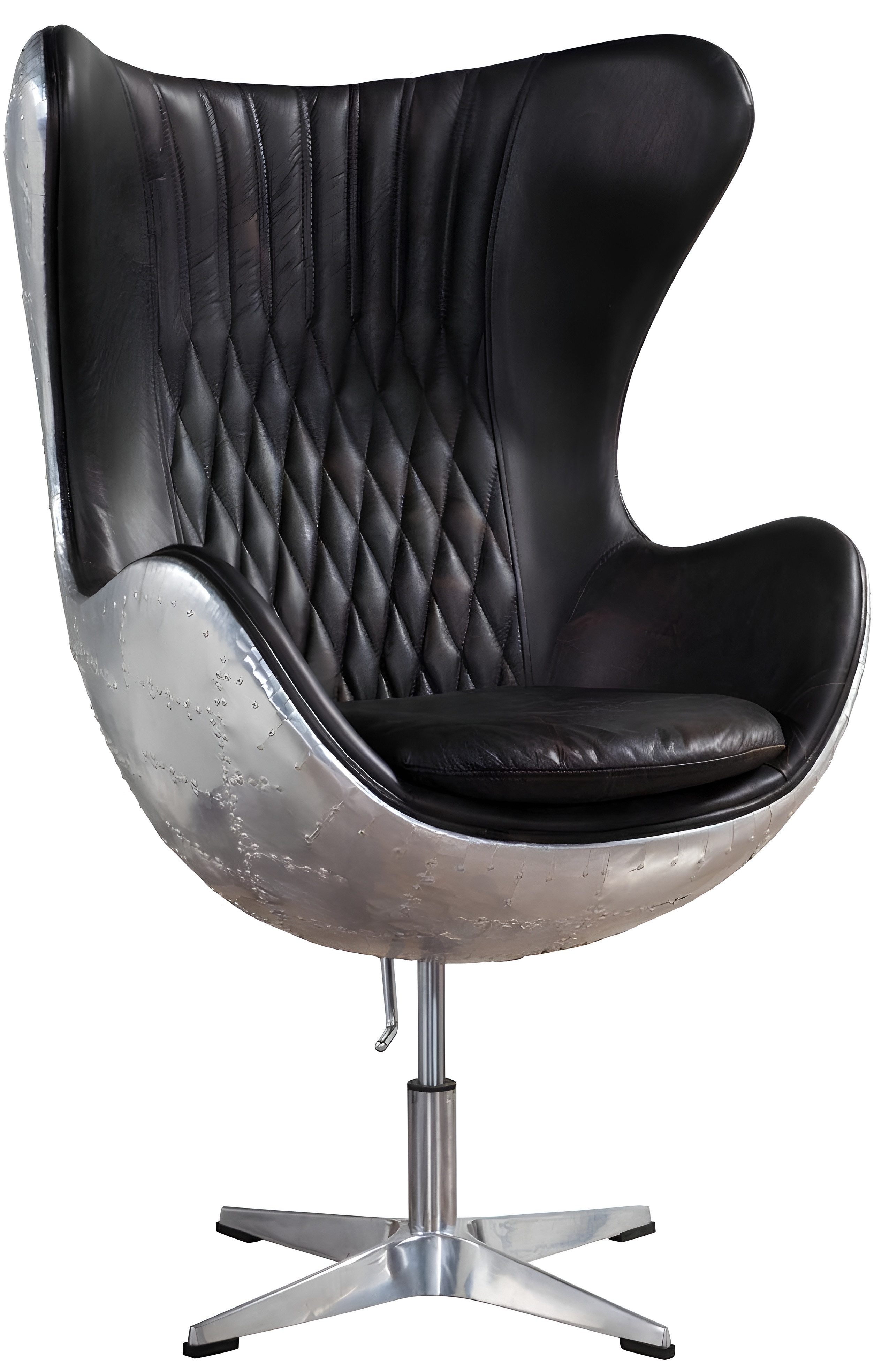 JVmoebel Cocktailsessel Luxuriöser Leder Lounge Sessel für Esszimmer und Living Room, Made in Europa