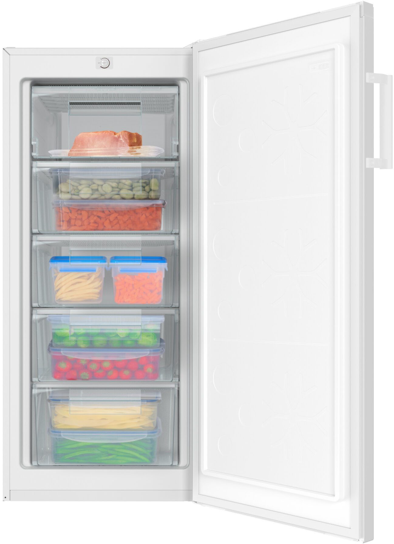 Amica Gefrierschrank GS 321 120 W, 125,9 cm hoch, 54 cm breit
