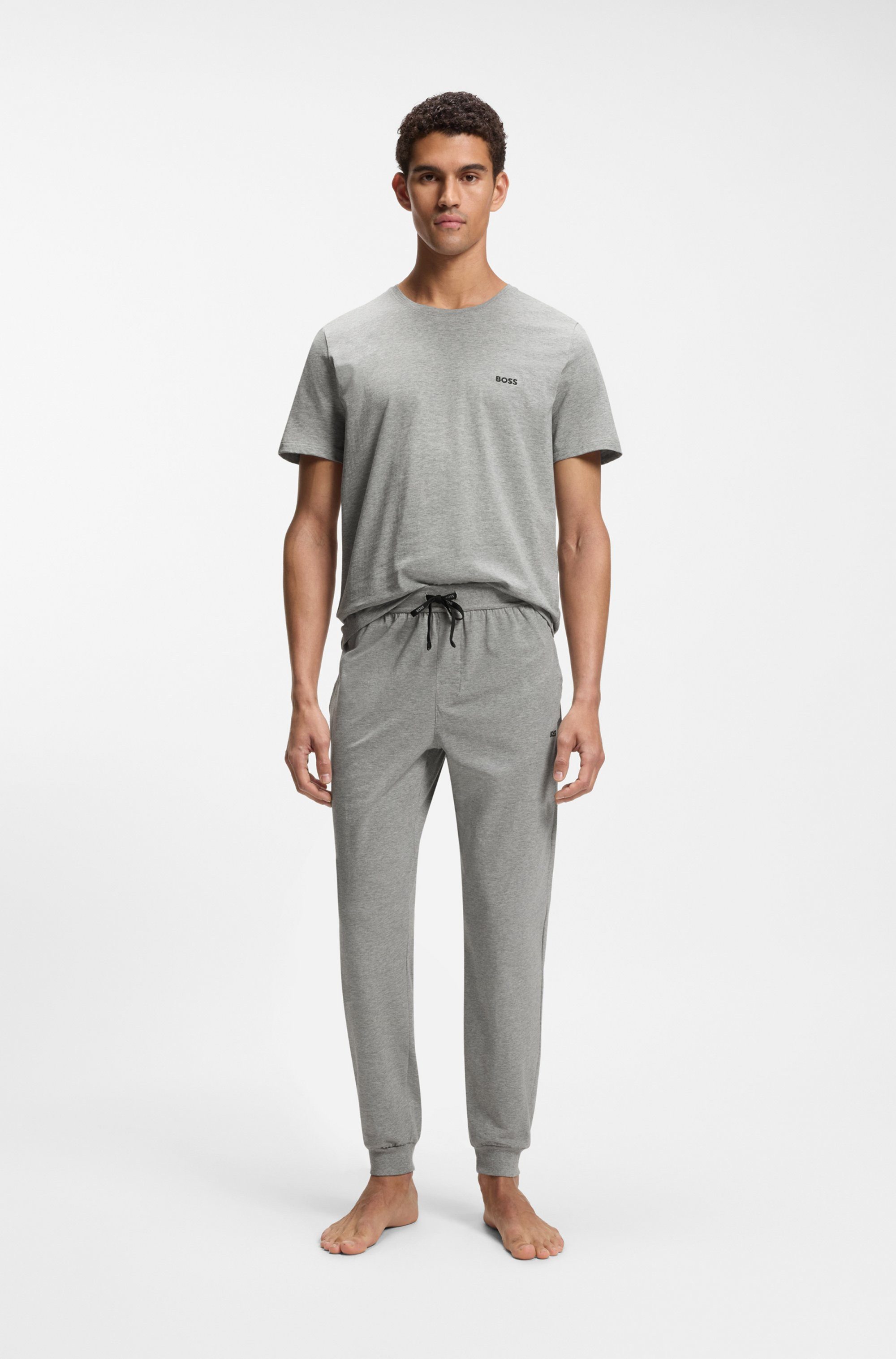 BOSS Sweathose Mix&Match Pants mit BOSS Aufdruck auf dem Kordelzug