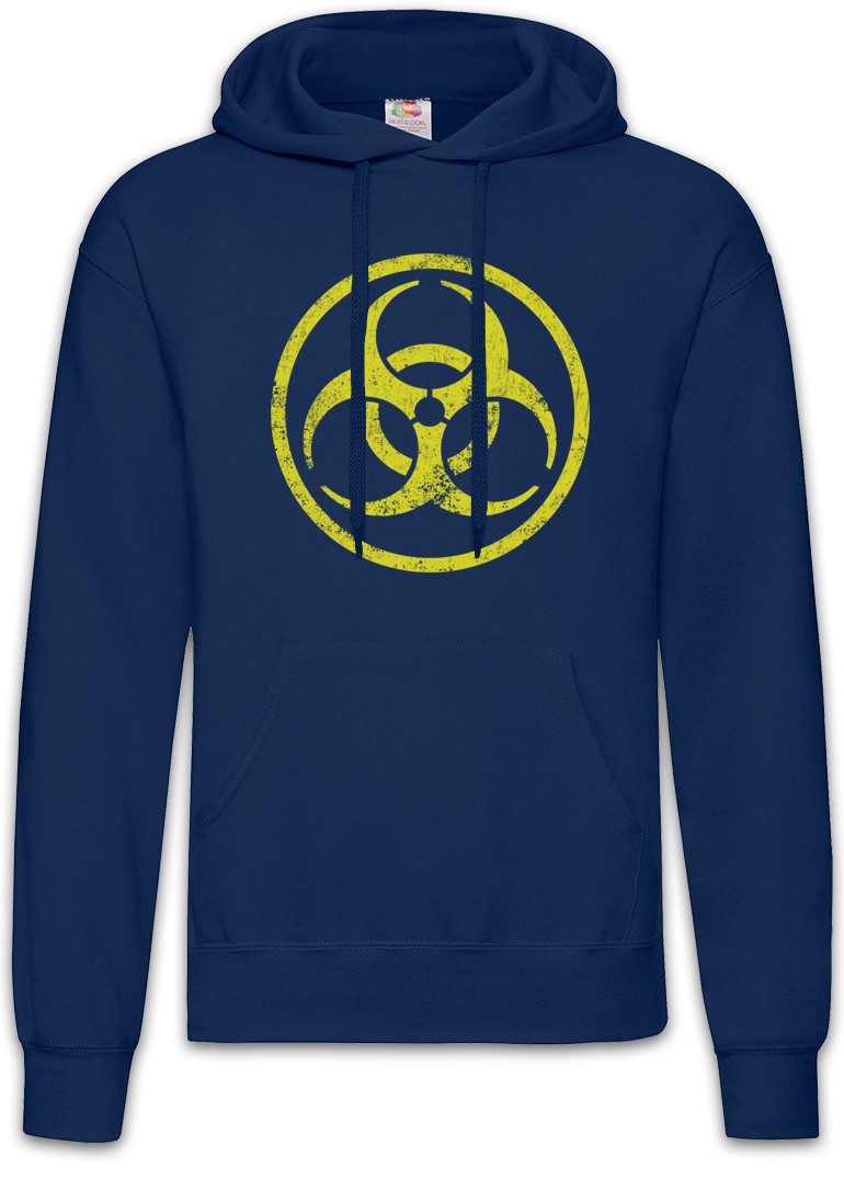 Hoodie CDC Biohazard Logo Herren Hoodie The Monster Strain Strigoi Vampir
