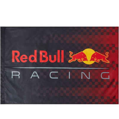 Red Bull Racing Fahne Logo, ca. 60 x 90 cm, mit Hohlsaum