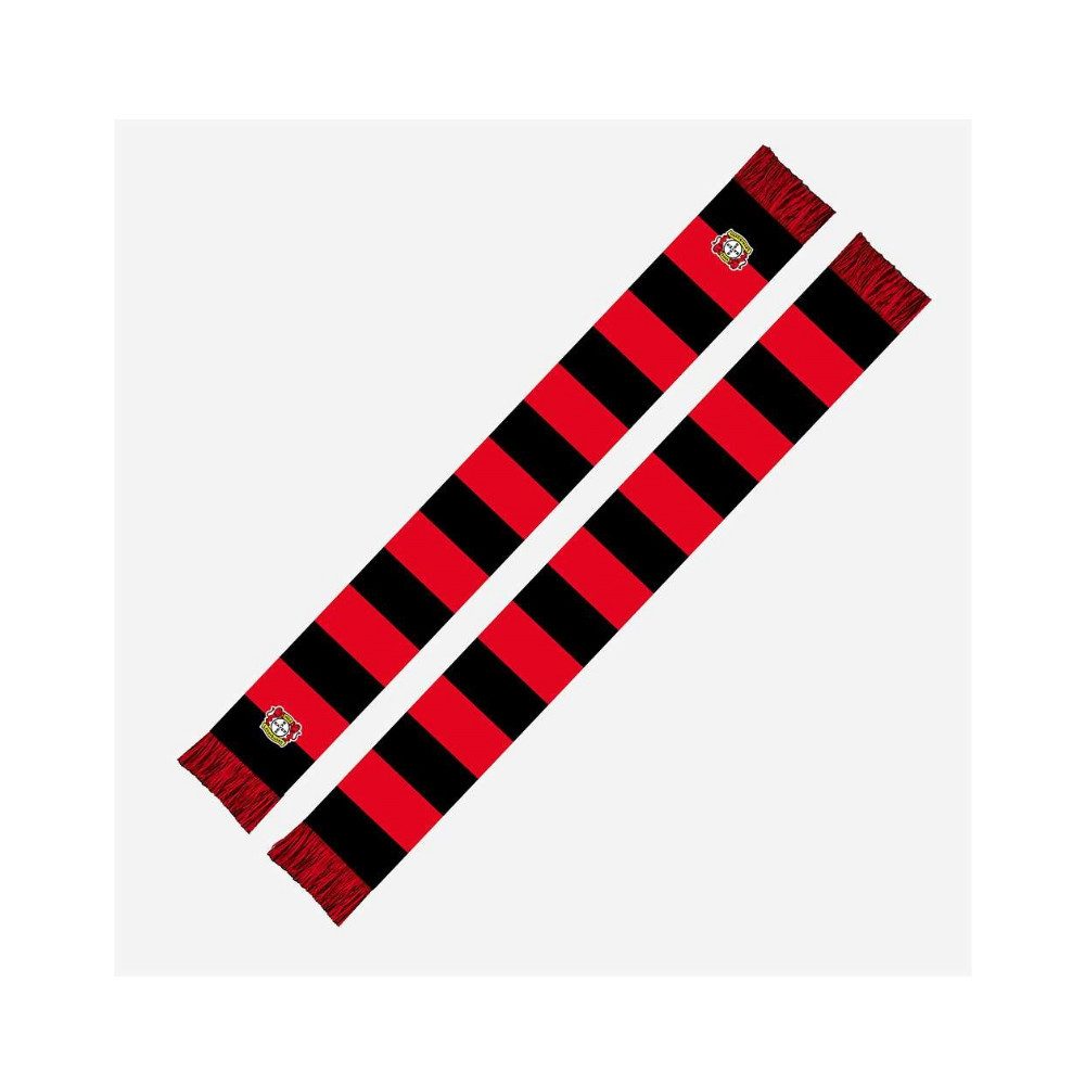 Schal Bayer 04 Leverkusen Schal Blockstreifen Sticklogo