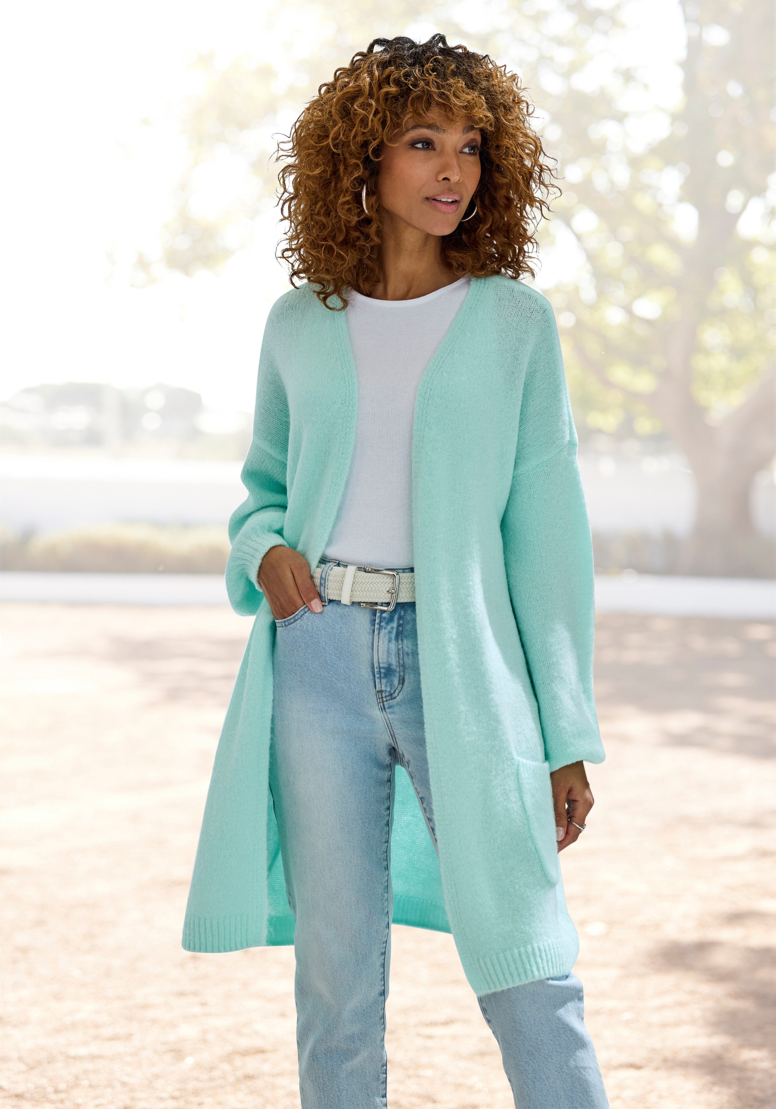 Vivance by Lascana Longstrickjacke