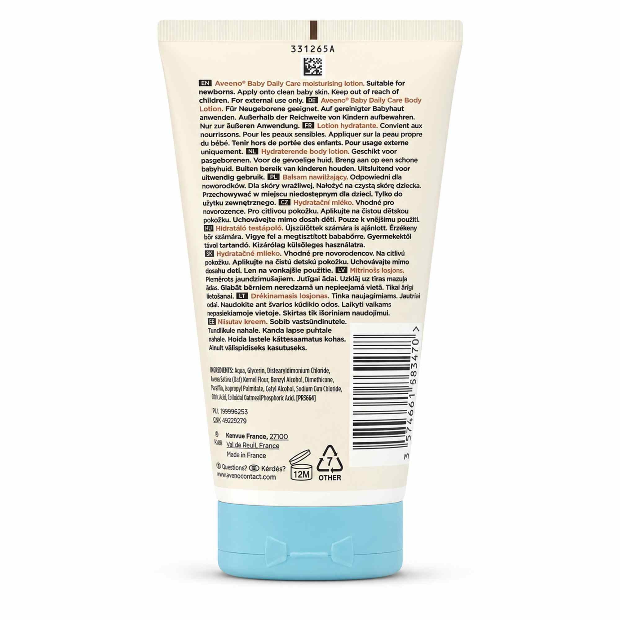 Aveeno Bodylotion baby daily care Bodylotion