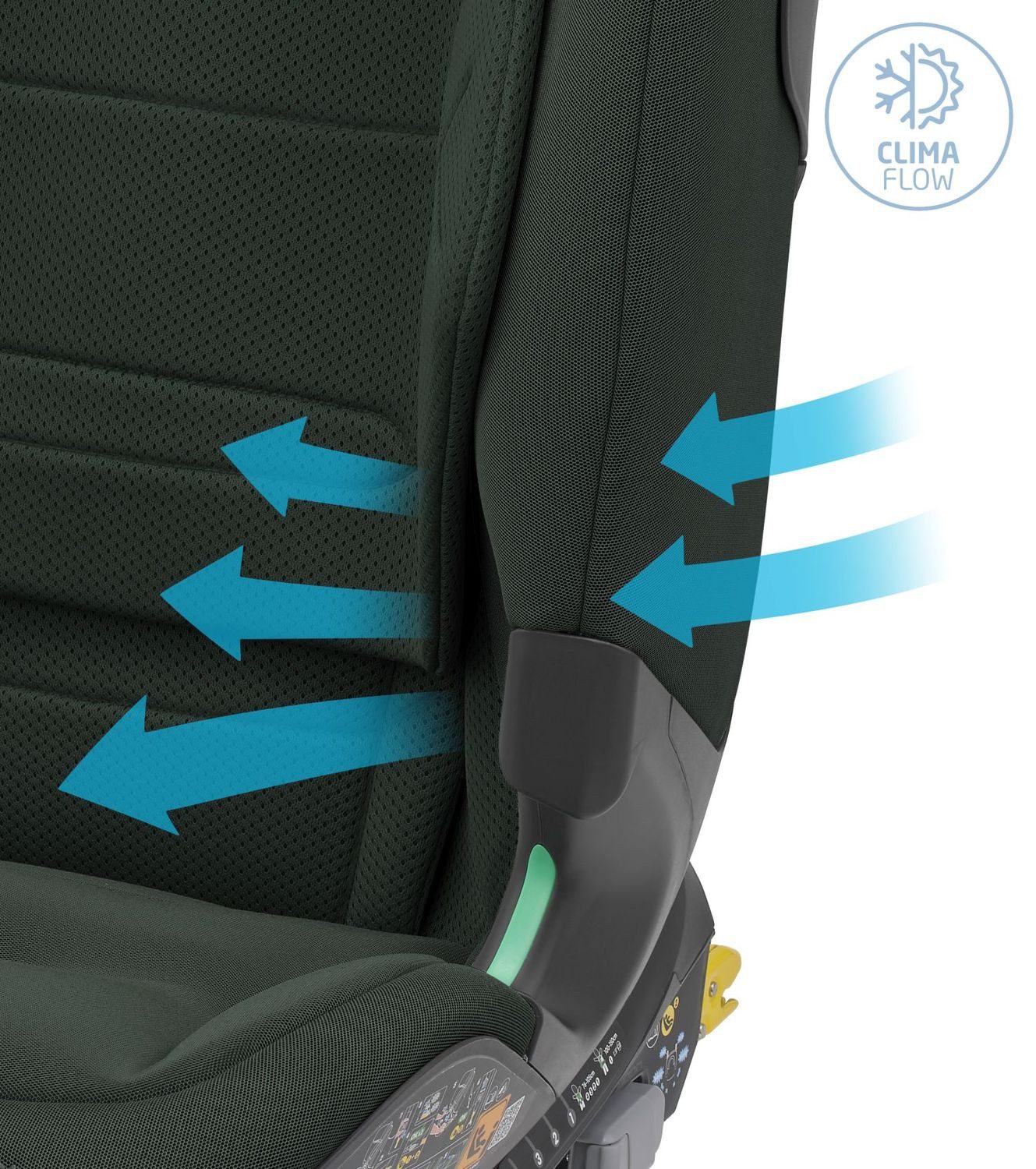 Maxi-Cosi Autokindersitz Authentic Green, ab: 15 Monate, bis: 12 Jahre, (1-tlg), R129/03 i-Size