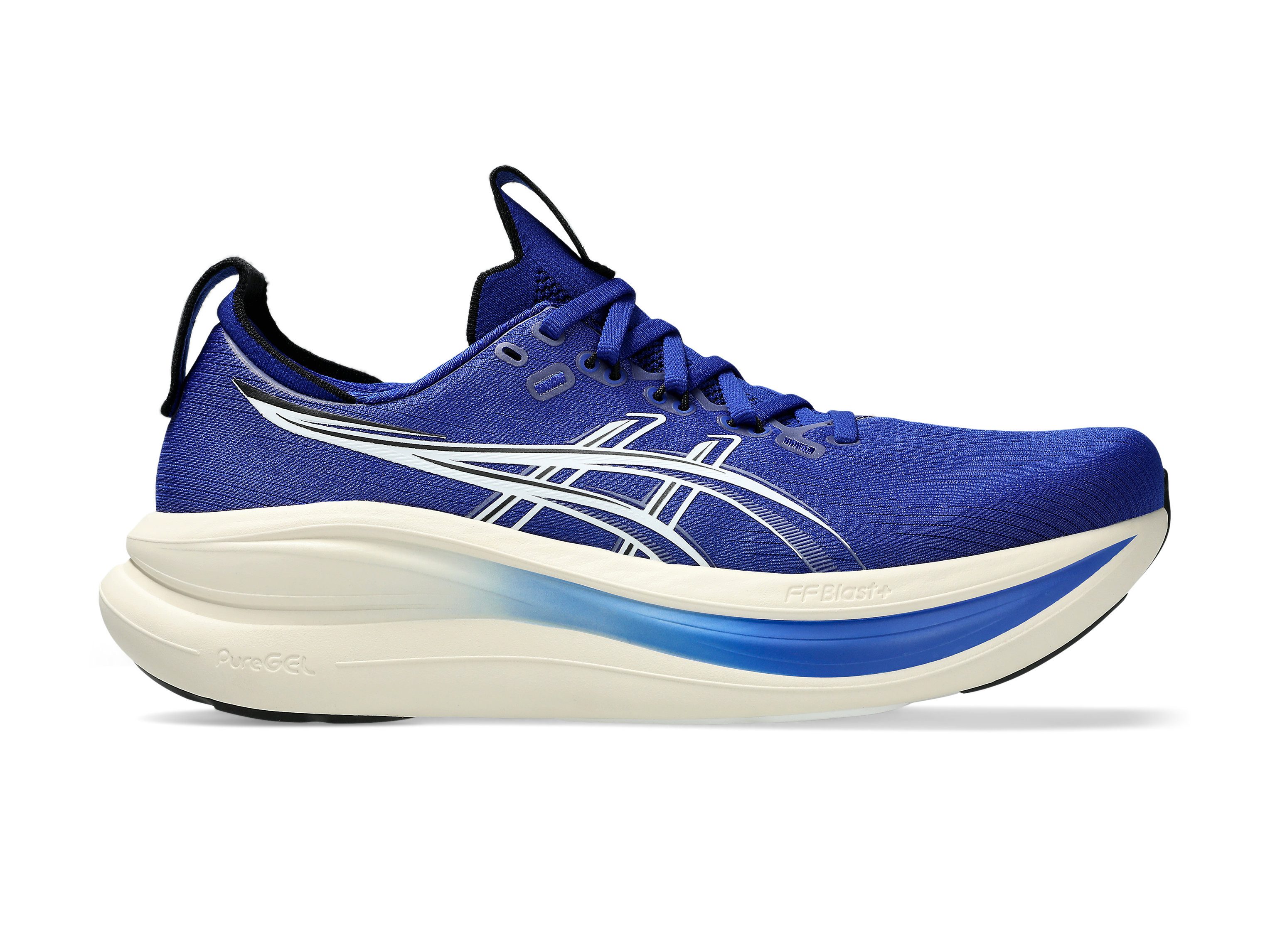 Asics GEL-NIMBUS 28 Laufschuh mit Knit-Obermaterial, mit FF BLAST PLUS Dämpfung
