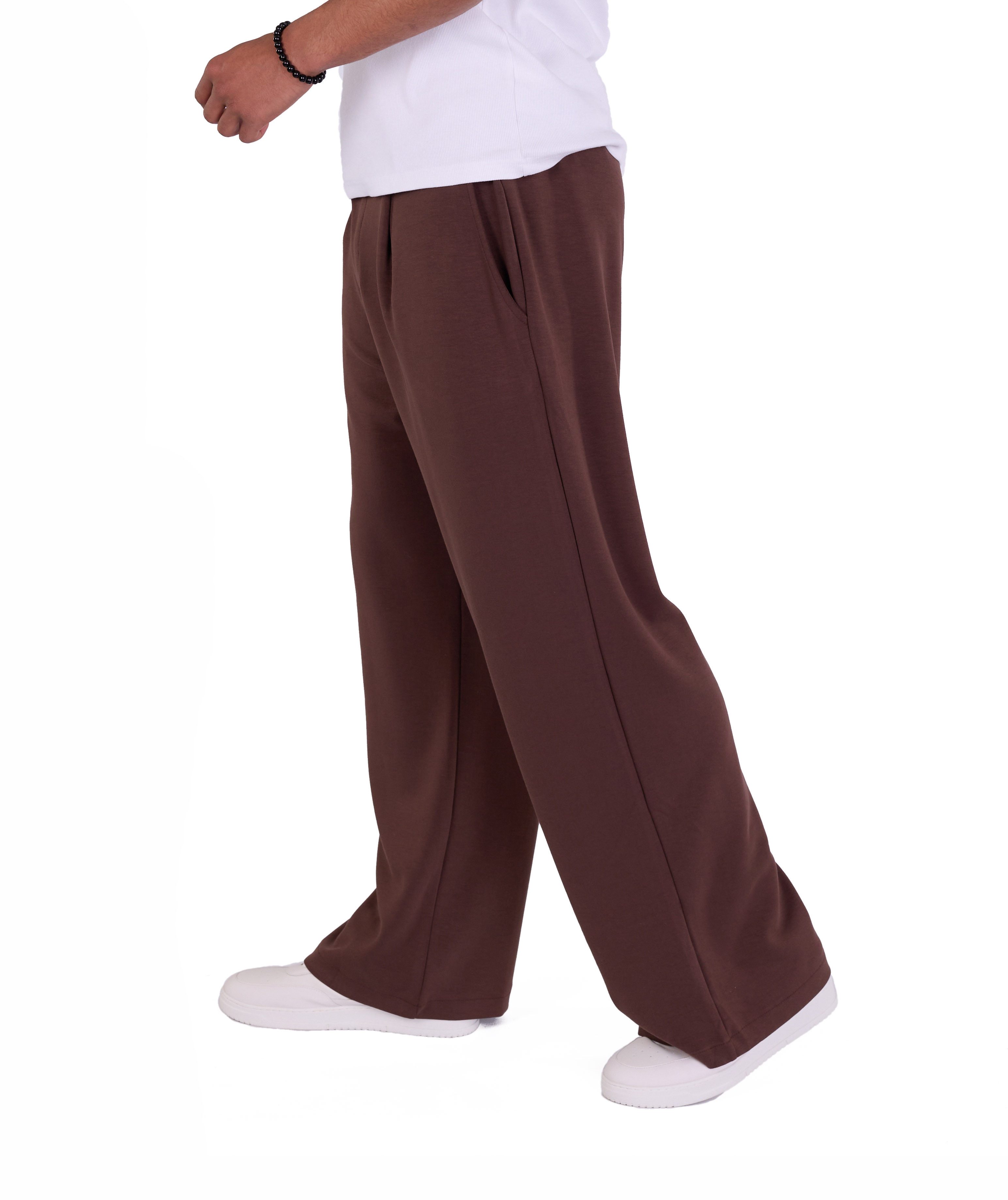 Denim Distriqt Stoffhose Feine Herren Baggy Stoffhose Loose Fit günstig online kaufen