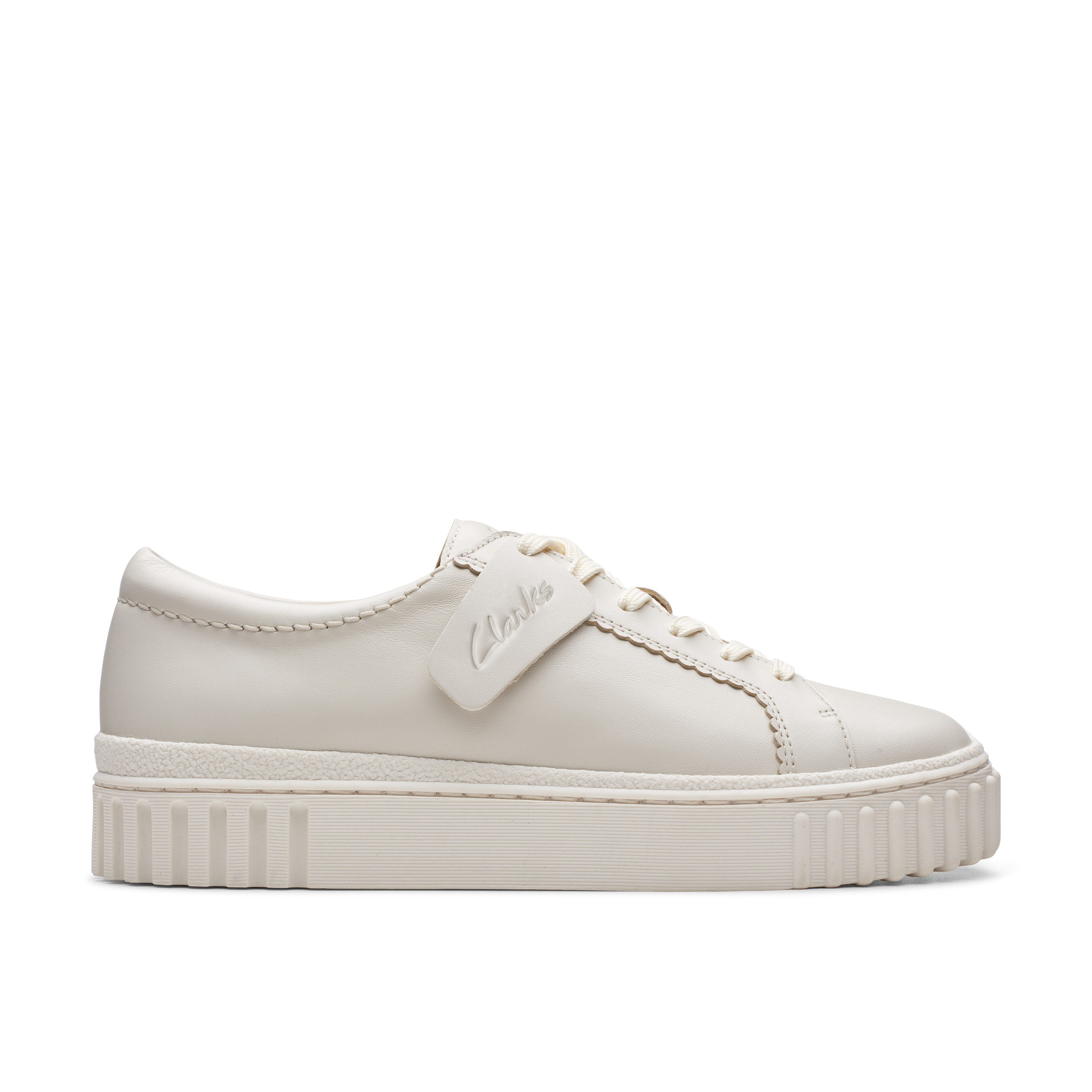 Clarks Mayhill Walk Schnürschuh, Sneaker, Plateausneaker mit modischer Laufsohle