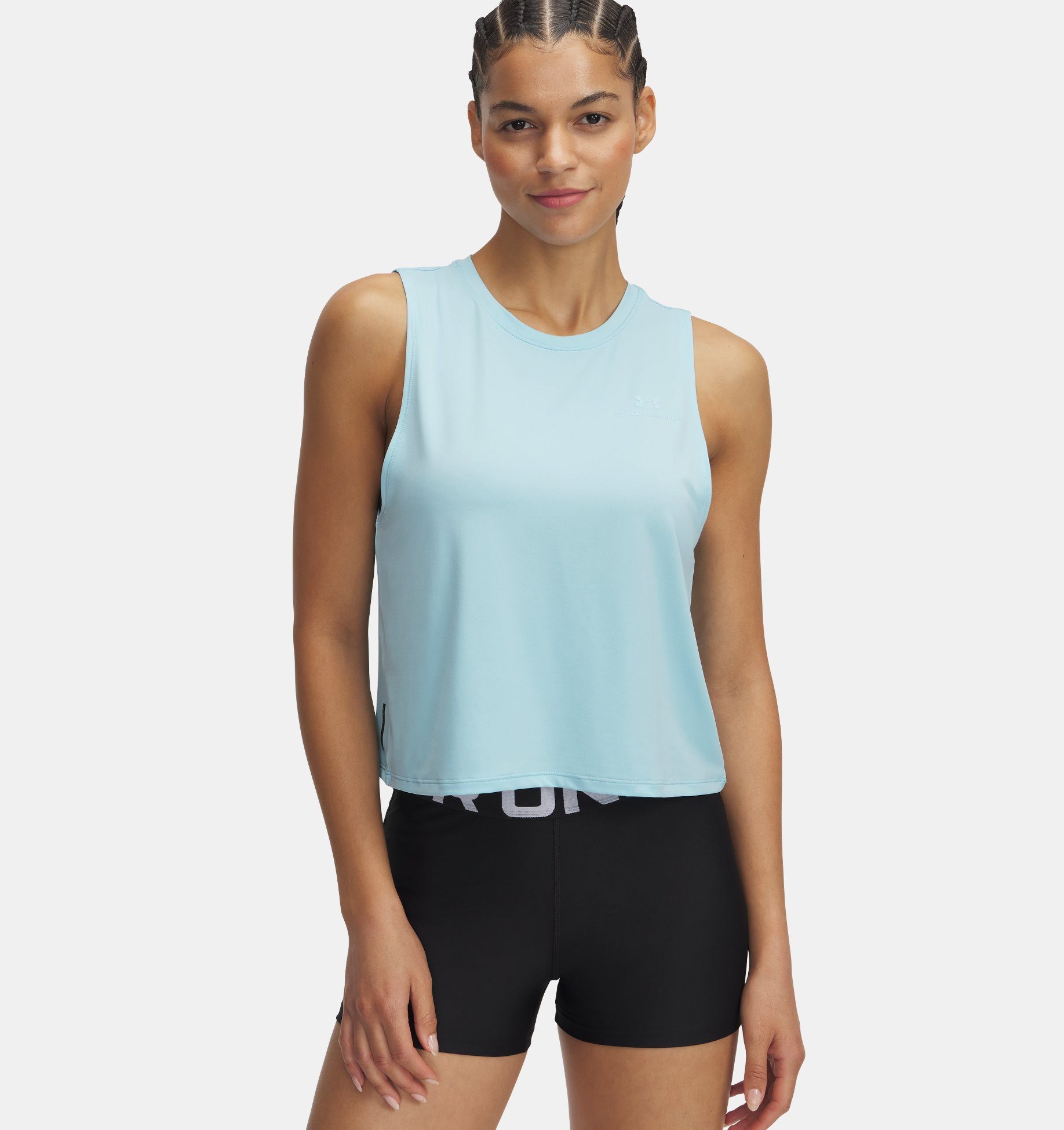 Under Armour® Tanktop VANISH ENERGY CROP TANK ASHEN SLATE/ASHEN SLATE/LIGHT
