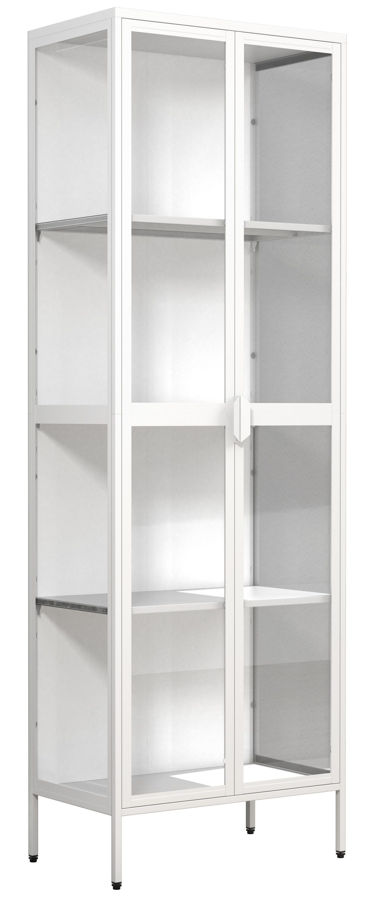VCM Standvitrine Stahl Standvitrine Vitrine Schaukasten günstig online kaufen