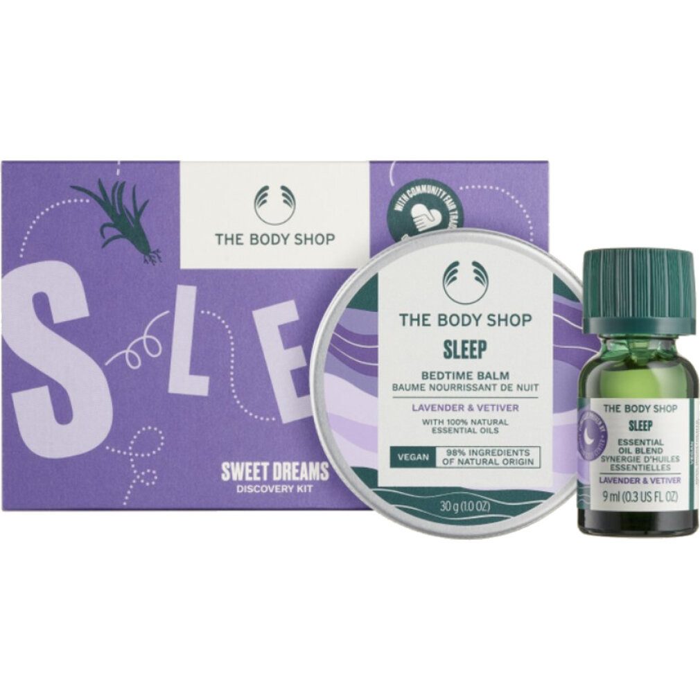The Body Shop Hautpflege-Set Geschenkset Lavendel & Vetiver zum Schlafen