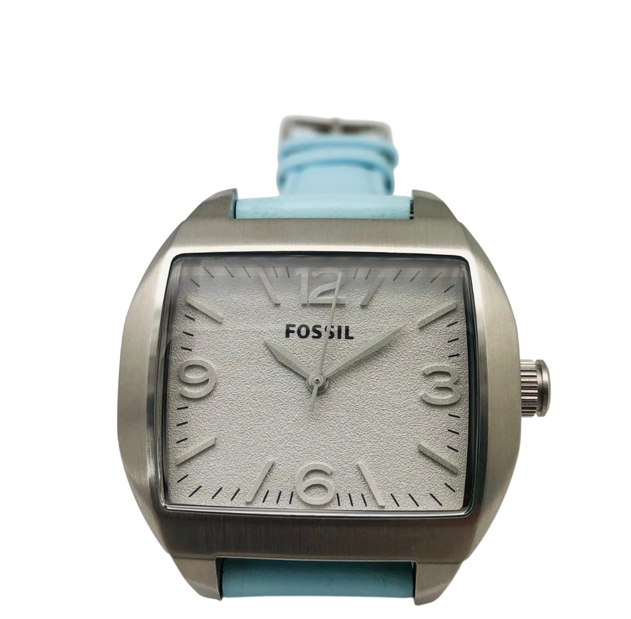 Fossil Quarzuhr Damenuhr Edelstahl Lederband Silber günstig online kaufen