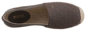 MICHAEL KORS Kendrick Slip On Espadrille mit allover MK Monogramm