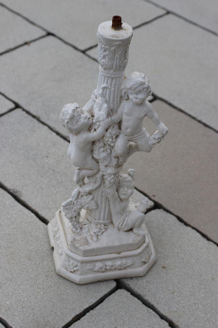 JVmoebel Gartenfigur Skulpturen Design Skulptur Figuren Skulpturen Skulptur Leuchte Sofort, (1 St., 1x Gartenfigur)