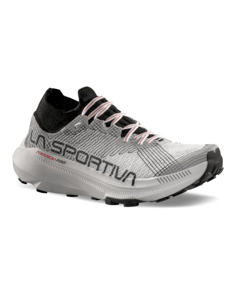 La Sportiva Prodigio Pro hellgrau/weiss/schwarz Herren Laufschuh