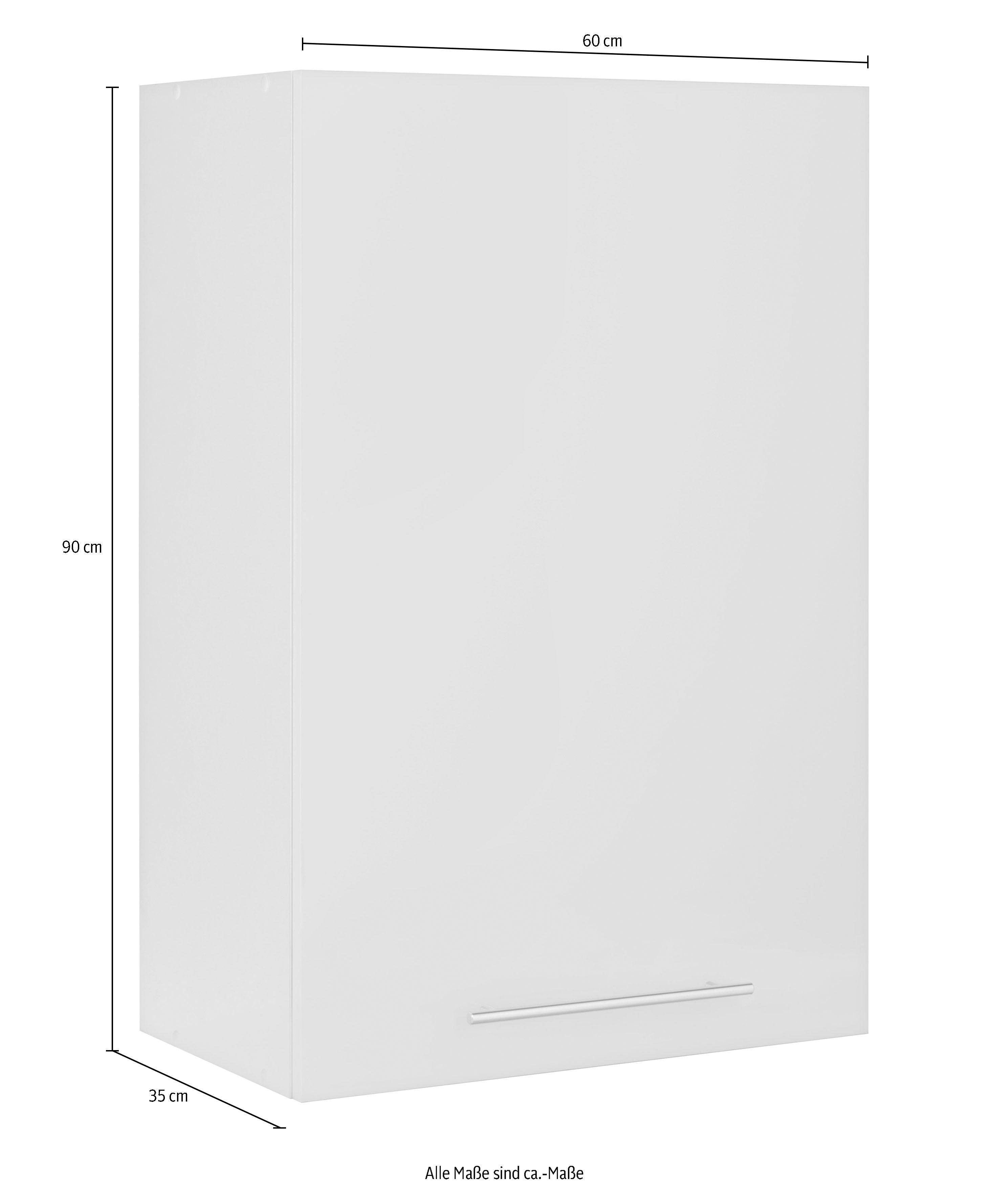 wiho Küchen Hängeschrank Flexi2 Breite 60 cm Weiß