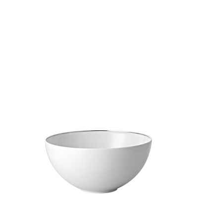 Rosenthal Schüssel TAC Gropius Platin Schüssel 19 cm, Porzellan