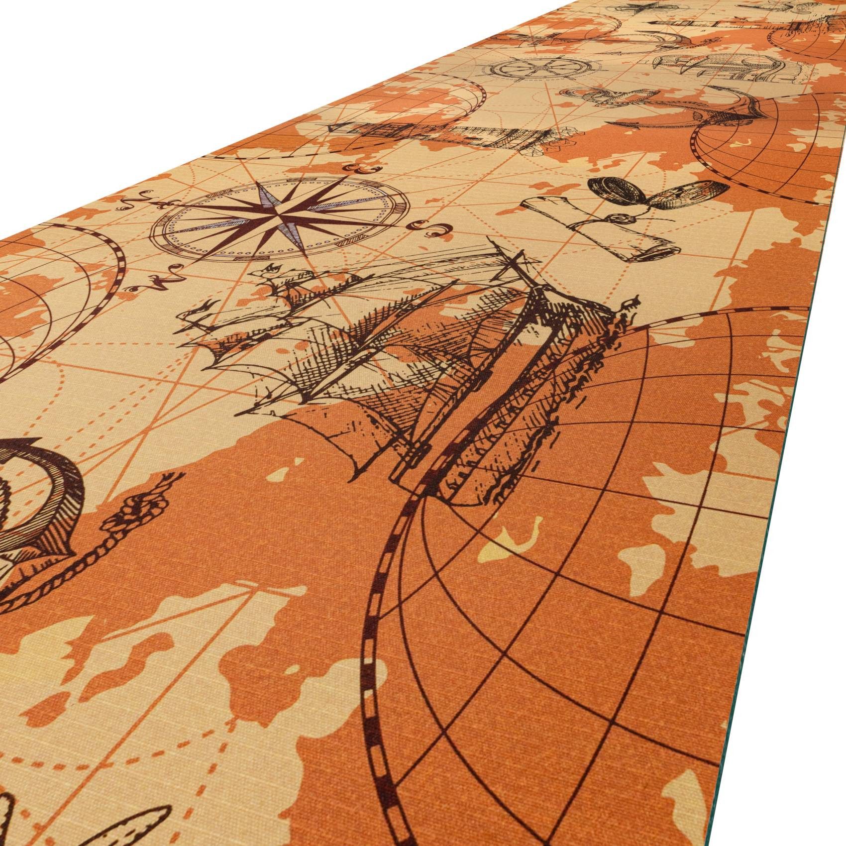 ANRO Küchenläufer Hochwertig GreenLine Flurläufer Teppichläufer Textil, Eckig, Höhe: 3 mm, Textil