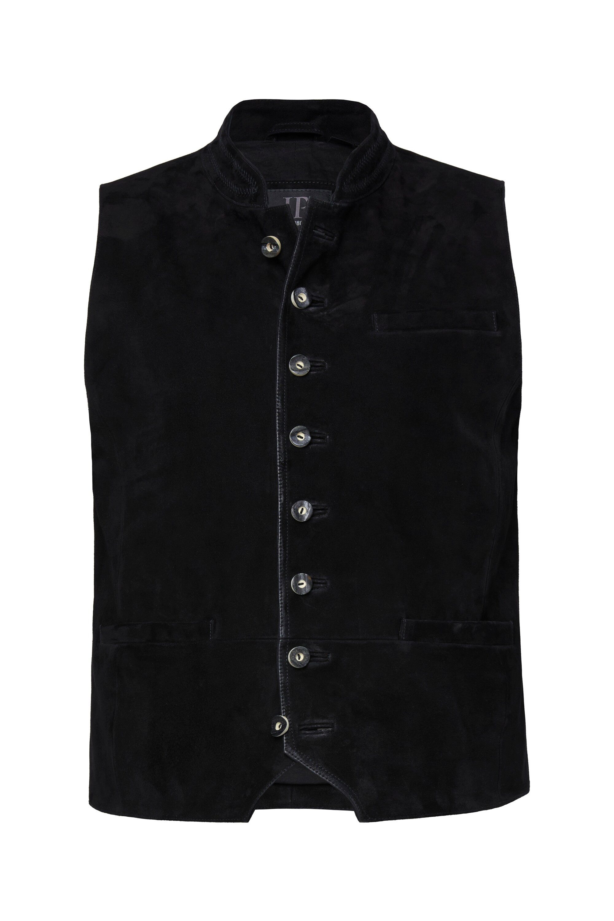 JP1880 Steppweste JP1880 Weste Ziegen Veloursleder Tracht Stehkragen günstig online kaufen