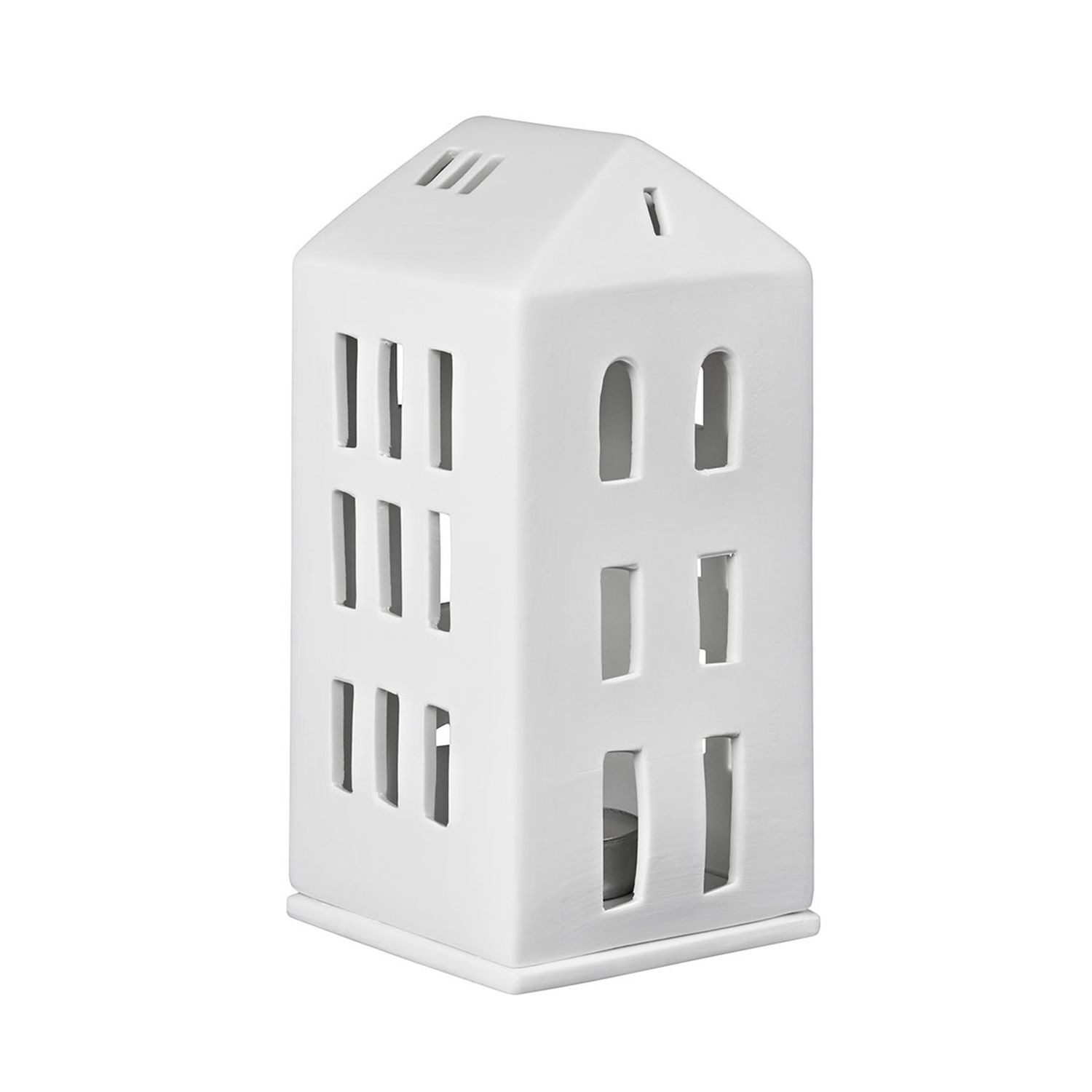 Räder Design Teelichthalter Lichthaus mit Walmdach günstig online kaufen