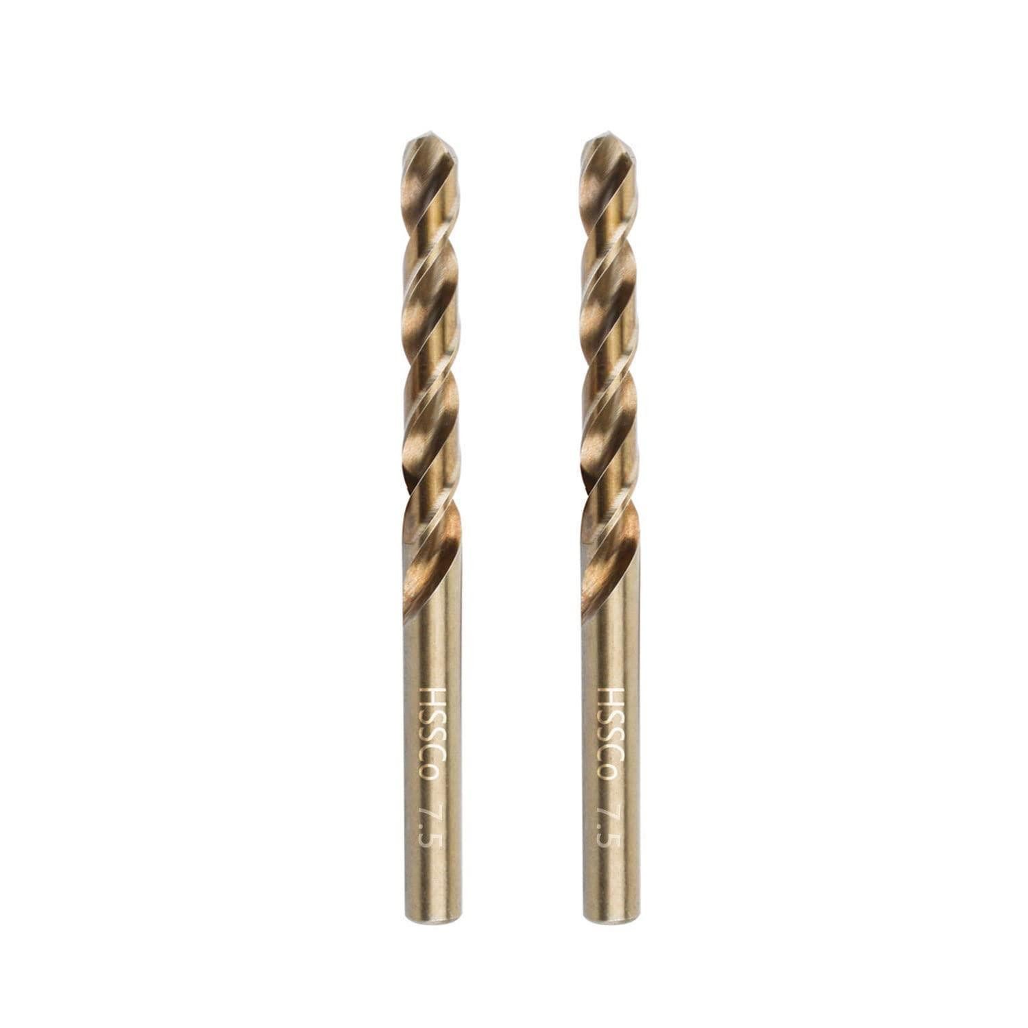 LuxusKollektion Bohrersatz Kobalt-Bohrer-Set 7,5mm, 2tlg
