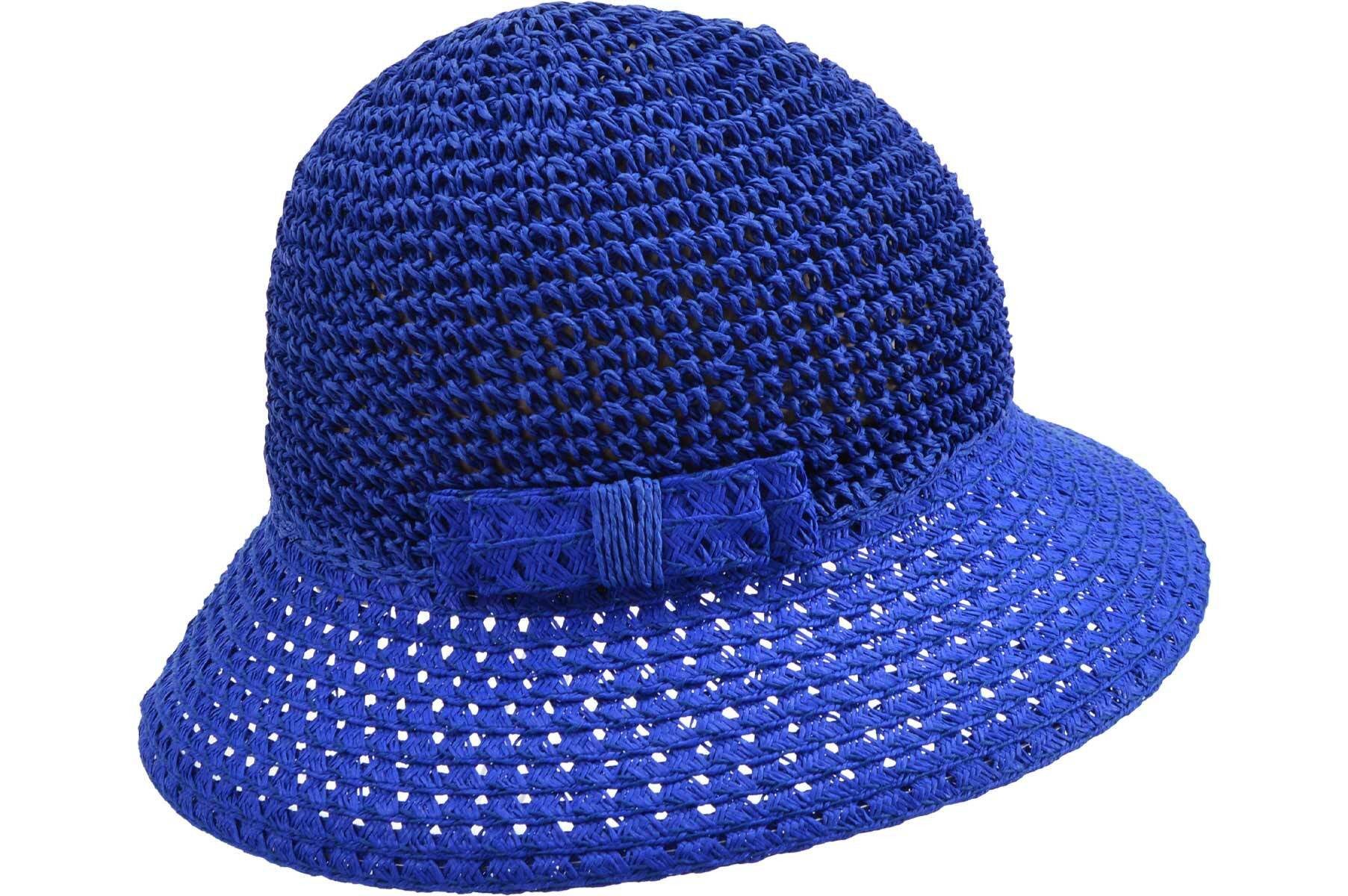 Seeberger Sonnenhut Papierstroh Glocke mit Schleife günstig online kaufen