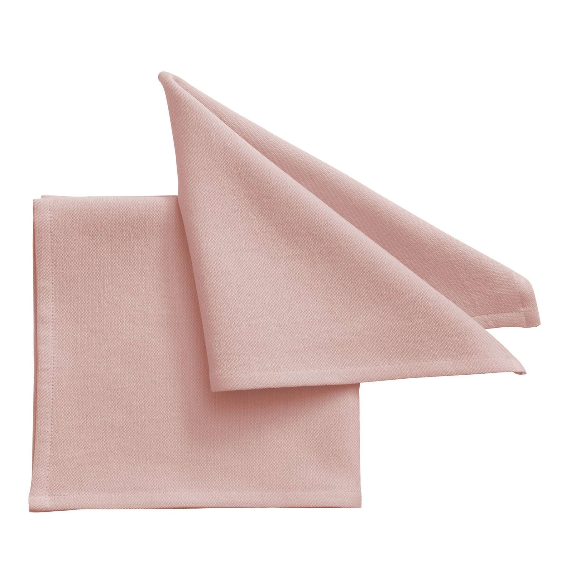 PICHLER Stoffserviette Uni uni Serviette 6er Set 40 x 40 cm ONE Rechteck blossom, (Spar-Set, 6 St., 6 Servietten), Servietten Fest Feier Kommunion